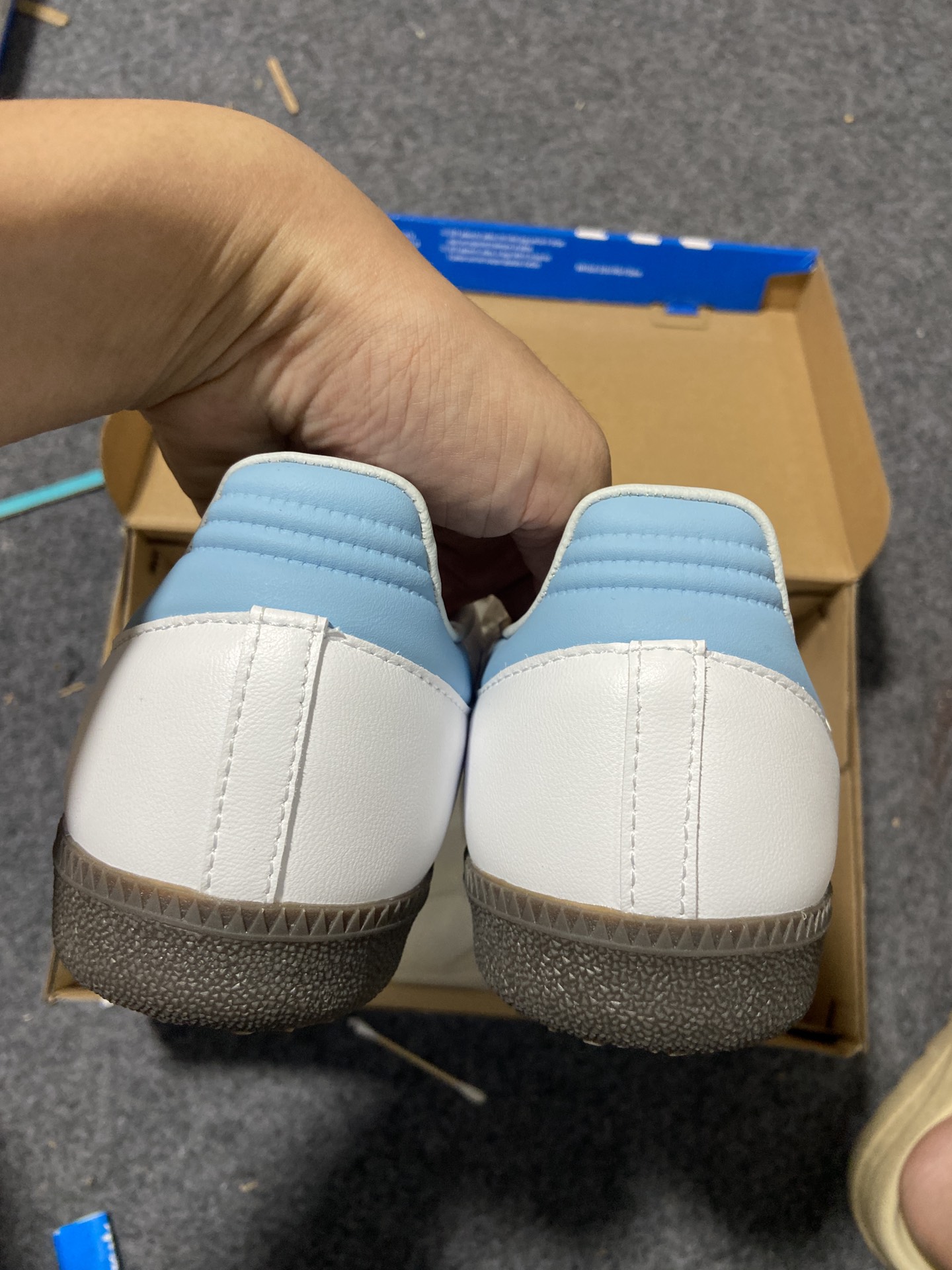 OriginalsSize:35.5-46纯原版出品-ADOriginalsSambaOG白蓝ID205