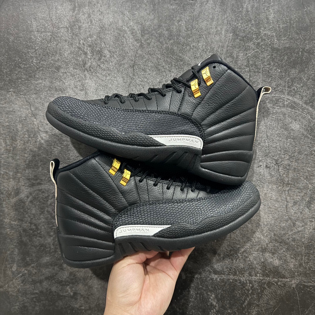 纯原-AirJordanAJ12RetroTheMaster潮流中帮复古篮球鞋男款黑金全新订单高端零售外