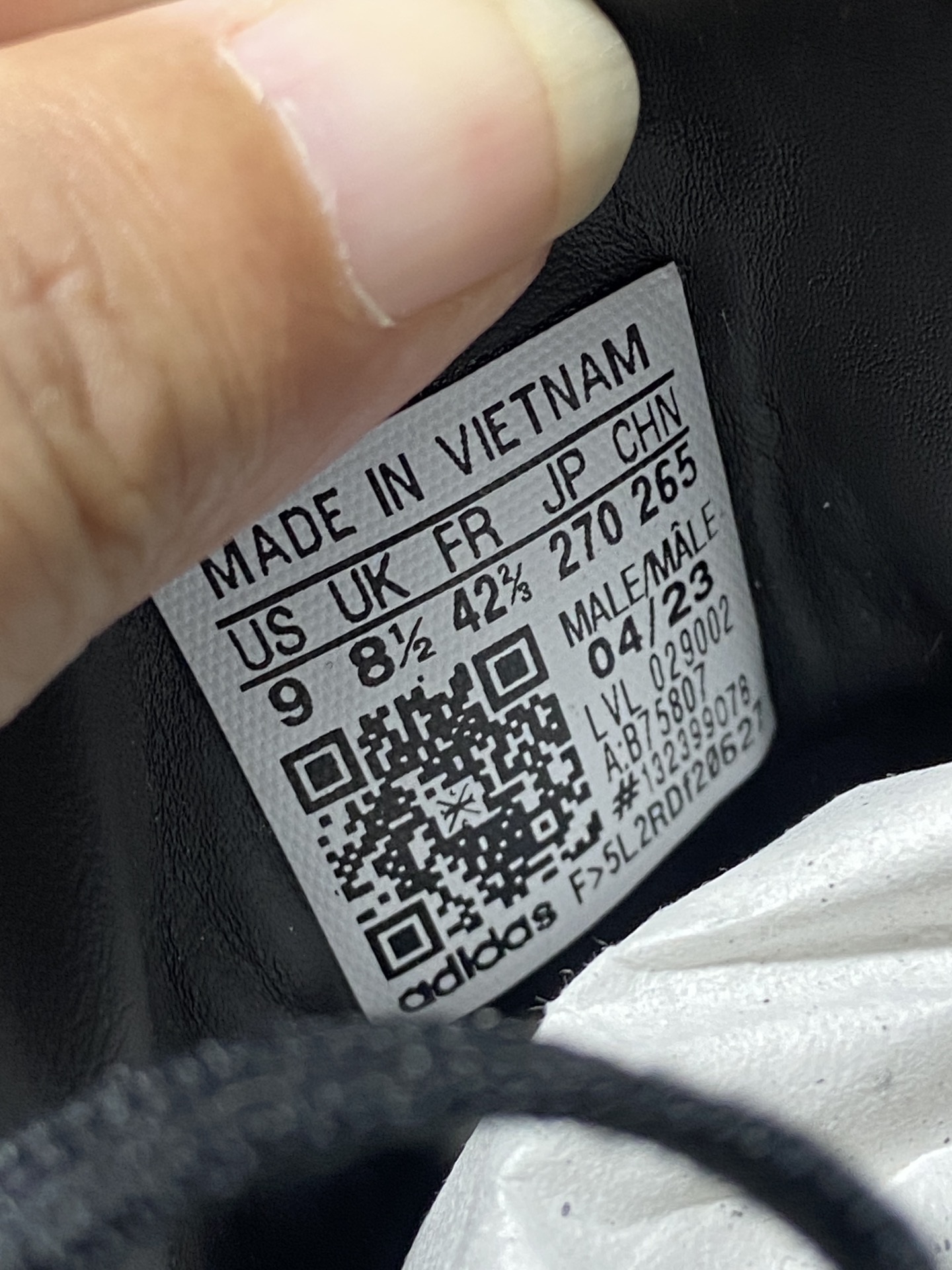 私人订单adidasoriginalsSambaSambaOG黑白全码现货入库补齐！原厂可对比正品参考！