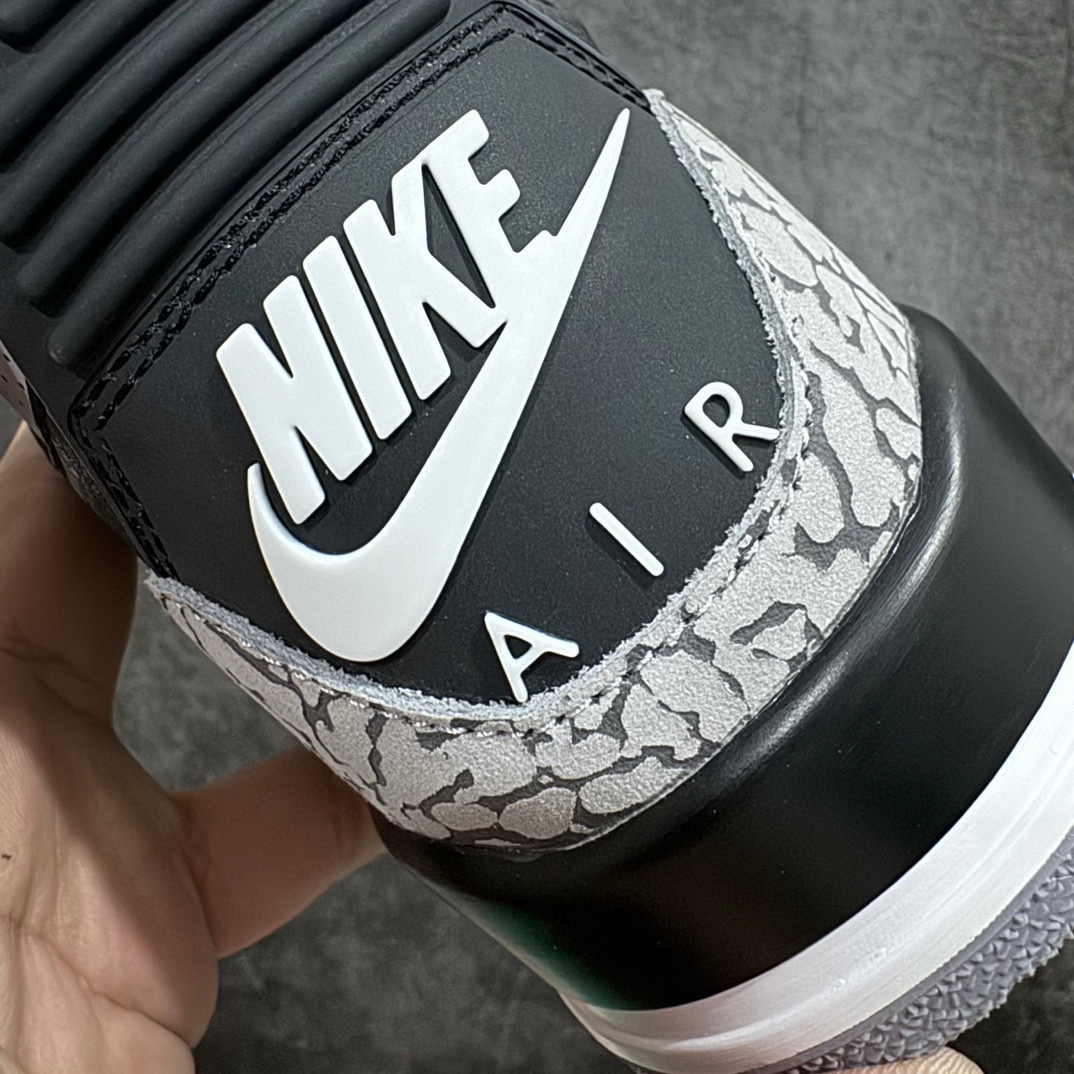 纯原AirJordan3OG“BlackCement”2024版aj3黑水泥出货货号DN3707-010