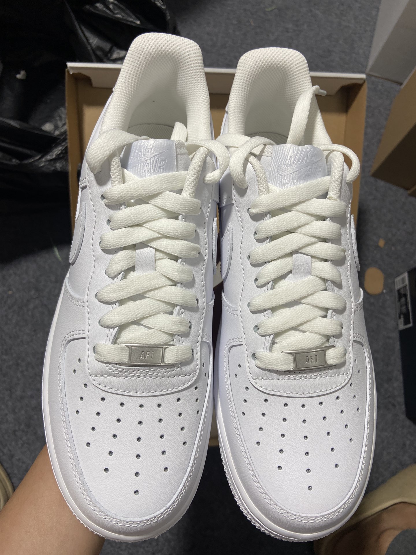 纯原NKAirForce1Low07空军一号低帮经典板鞋全白YZ024-736-39DD8959-100