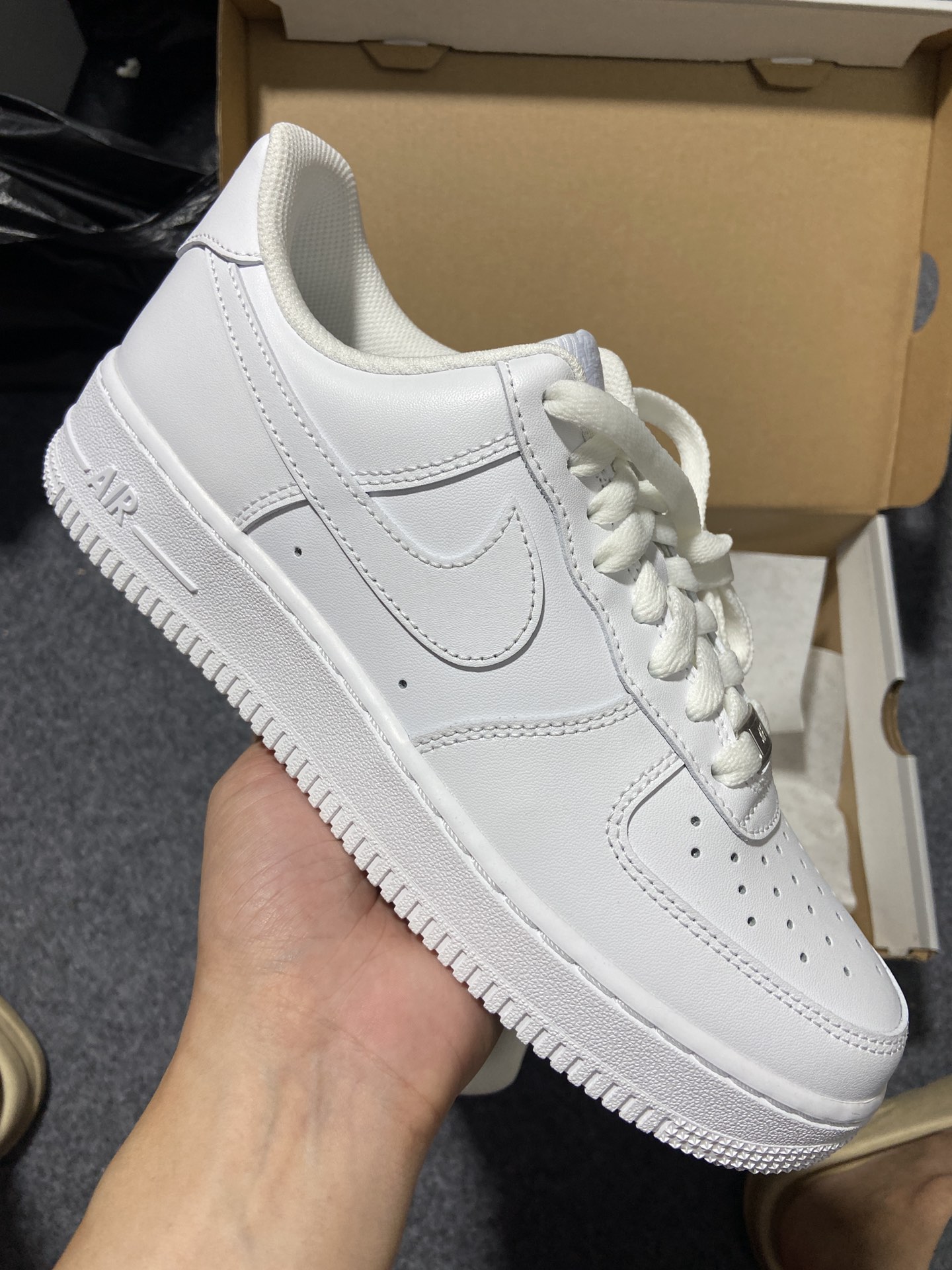 纯原NKAirForce1Low07空军一号低帮经典板鞋全白YZ024-736-39DD8959-100