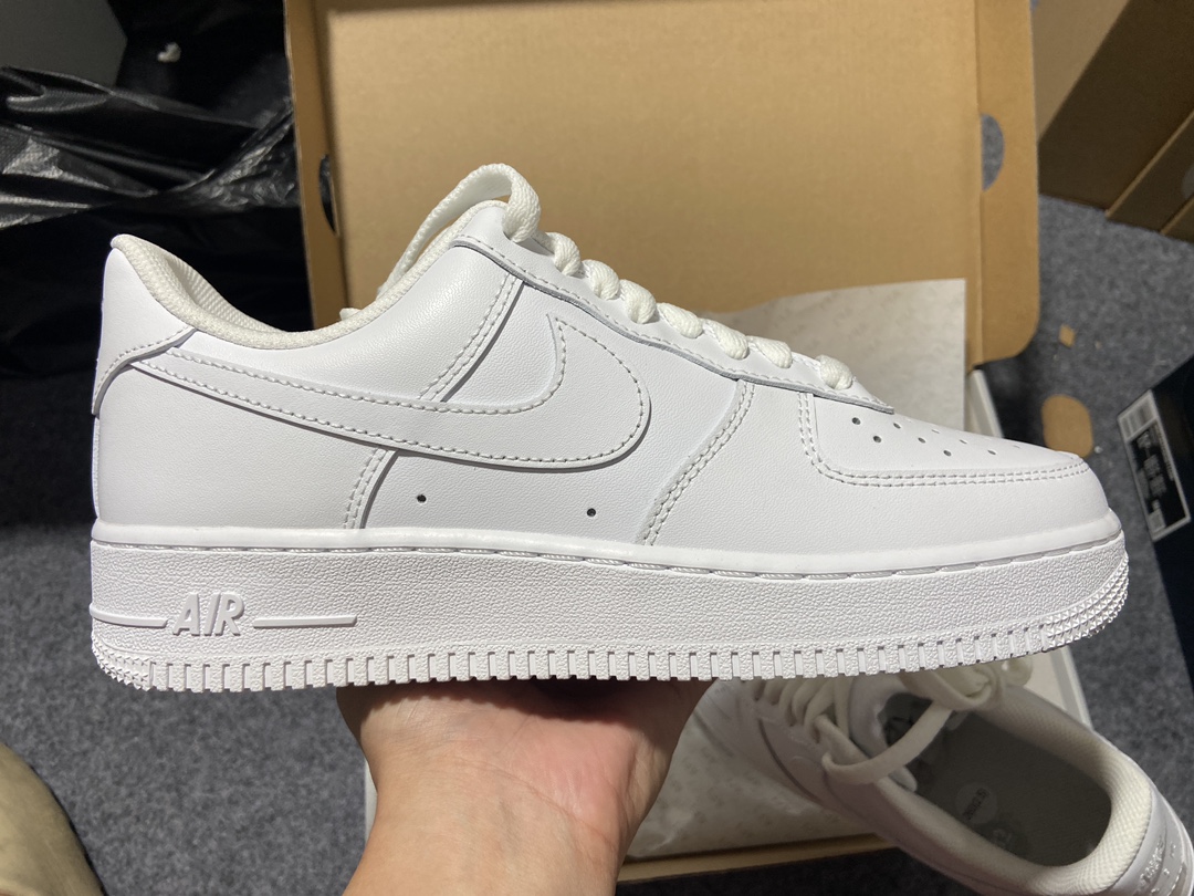 纯原NKAirForce1Low07空军一号低帮经典板鞋全白YZ024-736-39DD8959-100