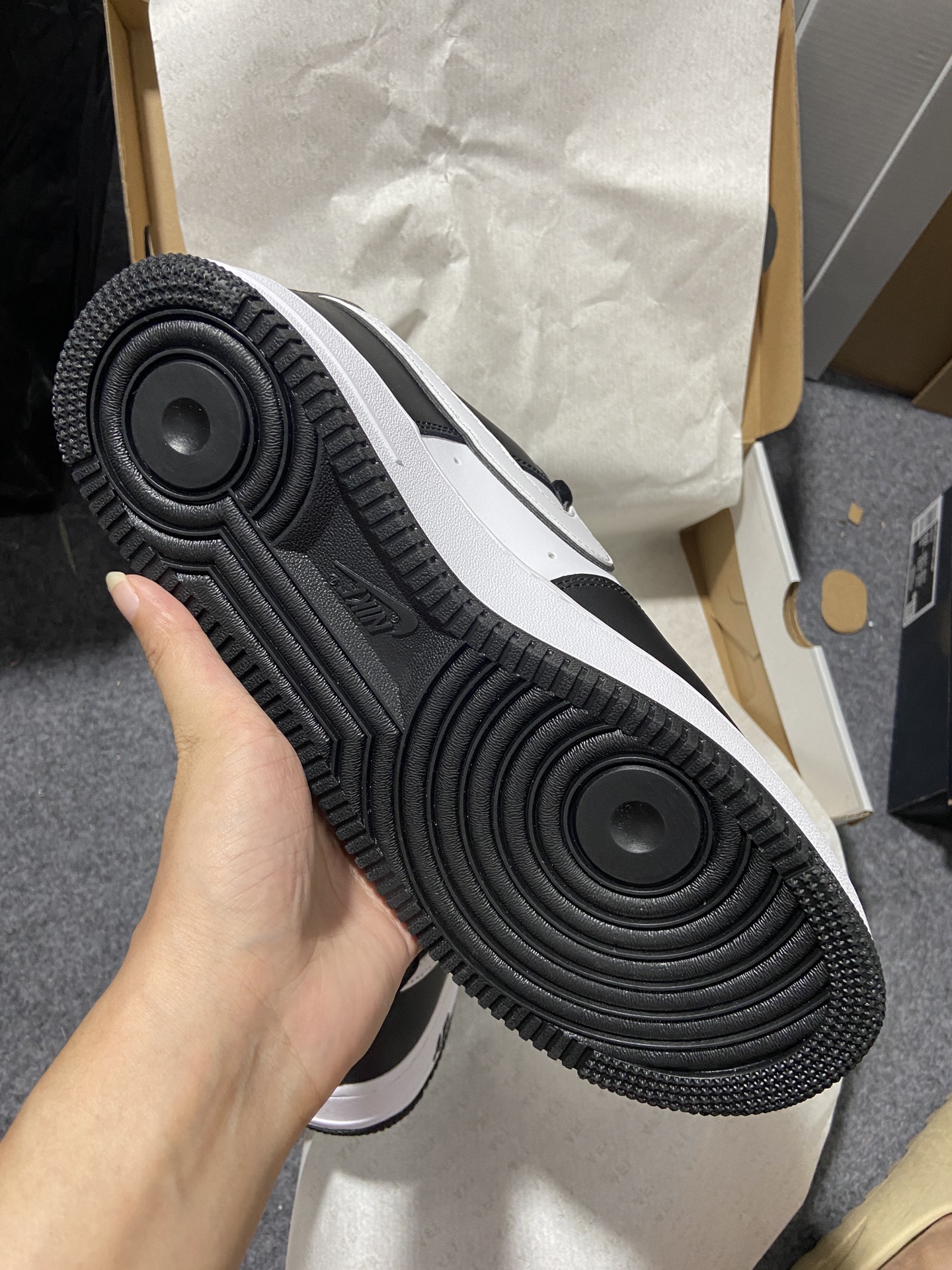 AF1黑白尺码:36-46纯原版出品-AirForce1Low07空军一号低帮经典板鞋白黑DV0788-