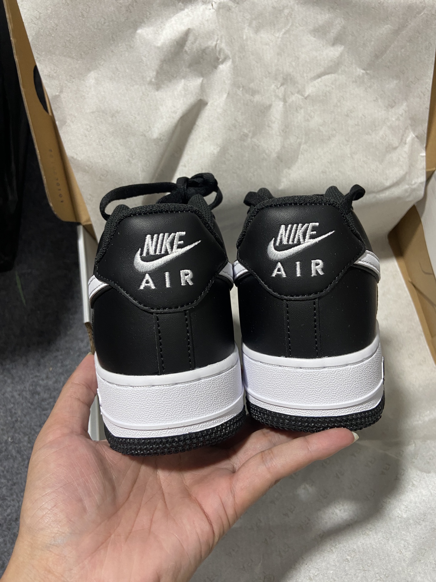 AF1黑白尺码:36-46纯原版出品-AirForce1Low07空军一号低帮经典板鞋白黑DV0788-