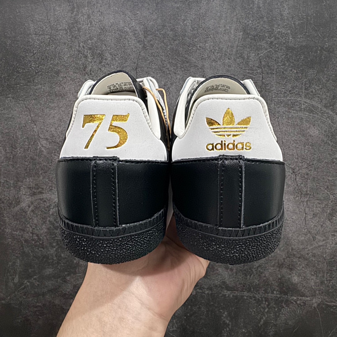 纯原版AdidasSambaOG75thAnniversary75周年纪念黑色市售最高品质全新高端零售平