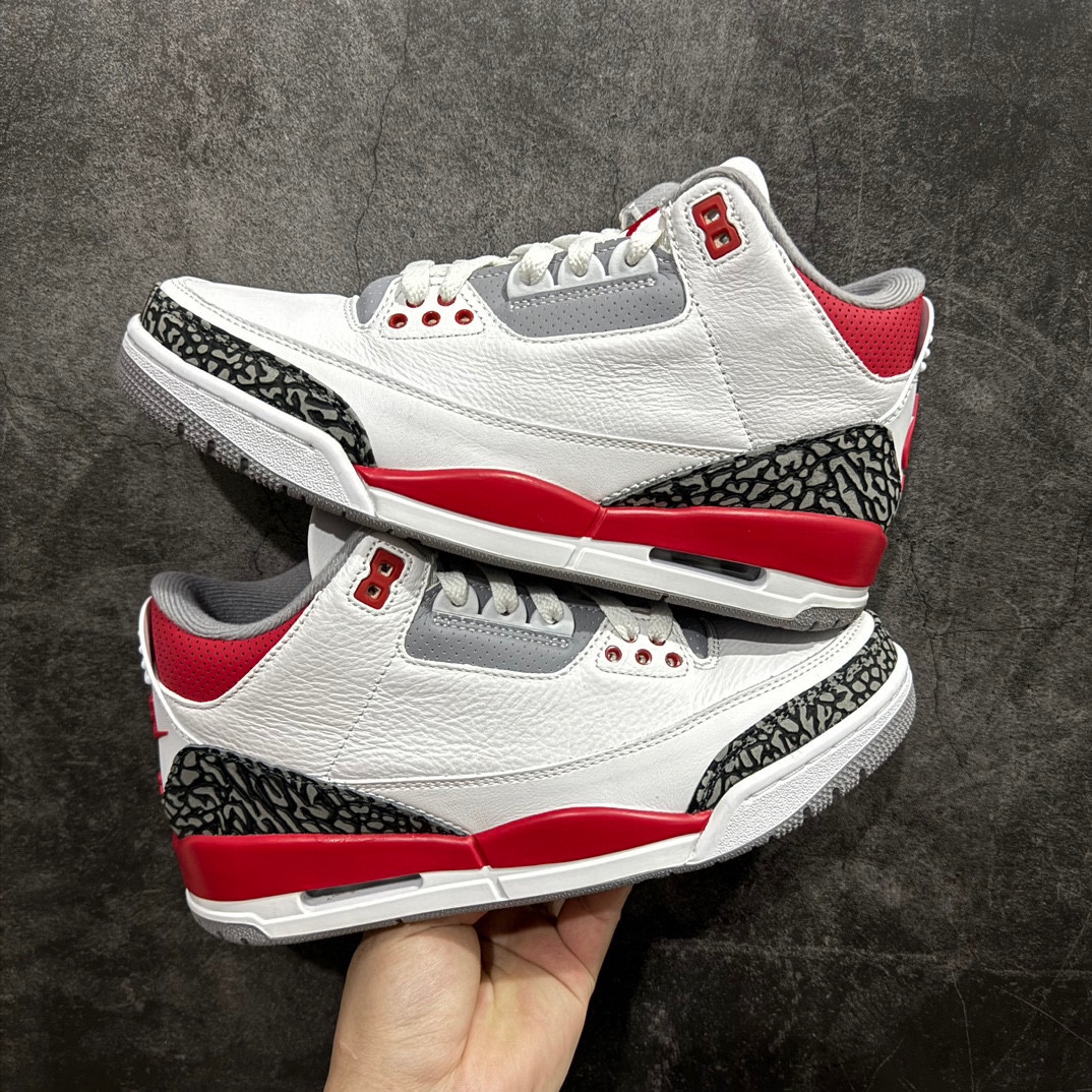 福利版NKAirJordan3Retro纯原配色#原装头层材料用料绝不含糊#正确荔枝纹路客供原厂磨具清洁