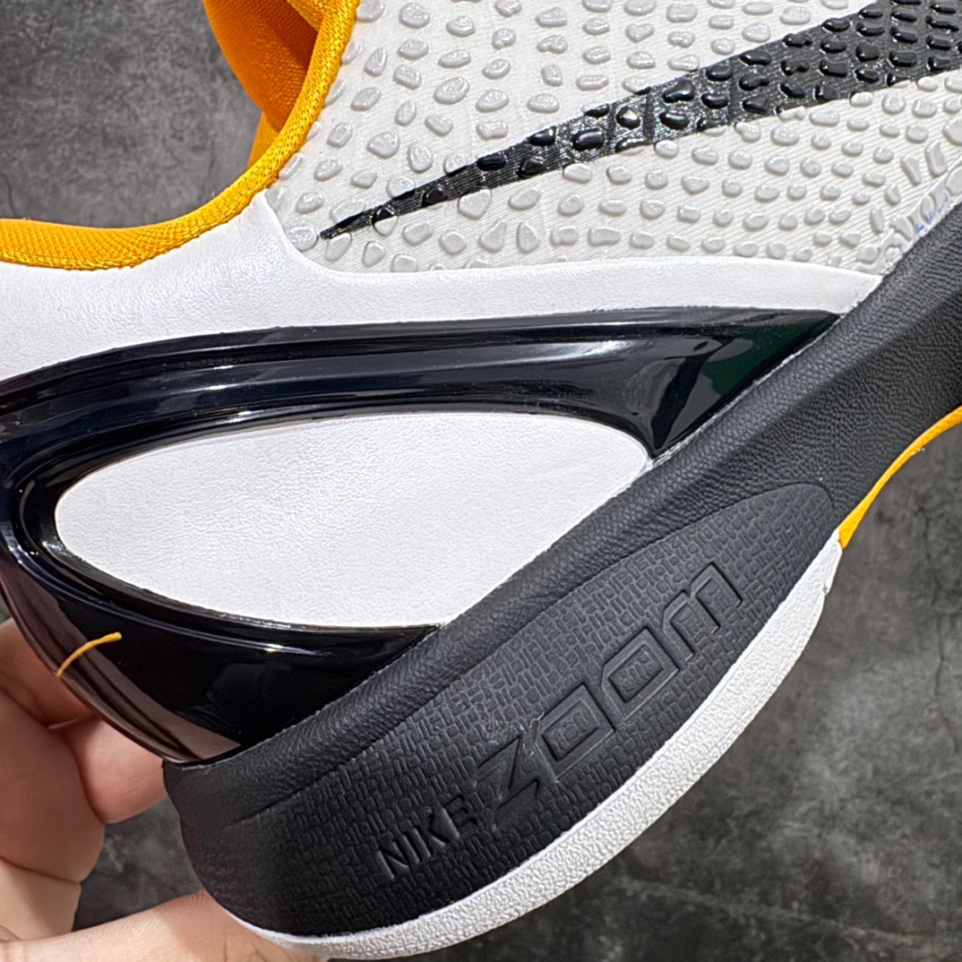 纯原NKZoomKOBE6Protro科比六代黑黄季后赛CW2190-100完美复刻公司货前掌超大Zoo