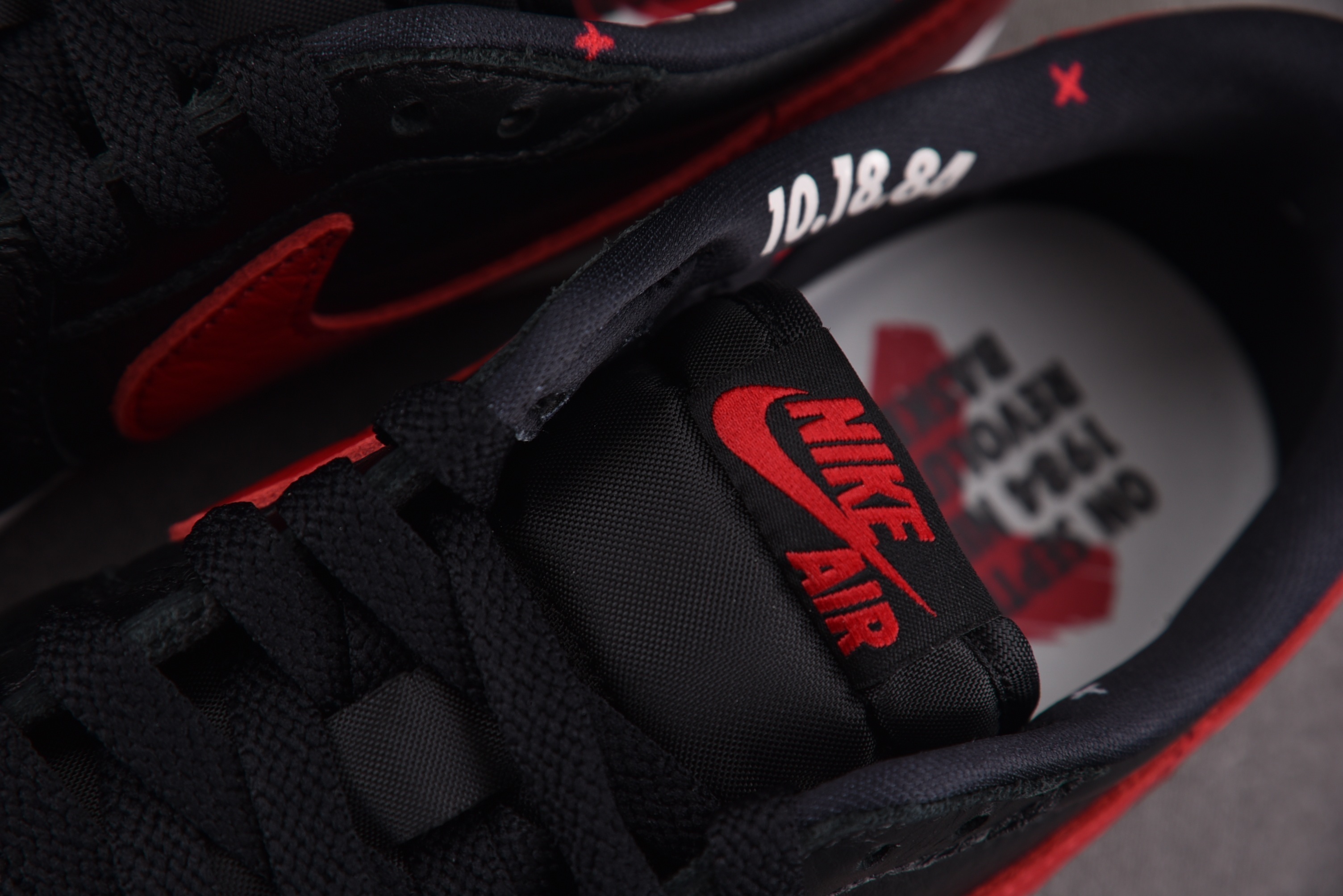 【纯原】Air Jordan 1 Retro Low OG Banned 黑红 IW6276-00140