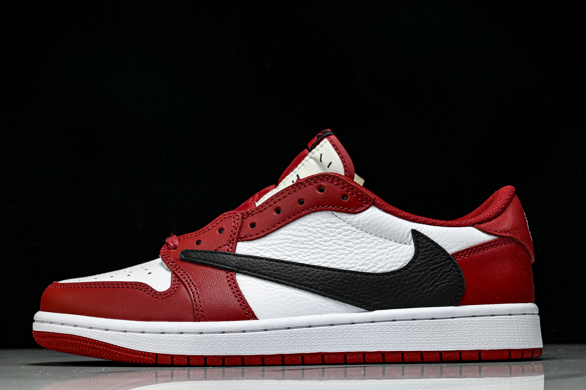 Travis Scott x Air Jordan 1 Low OG AJ1 乔1倒勾低帮 全头层 DM