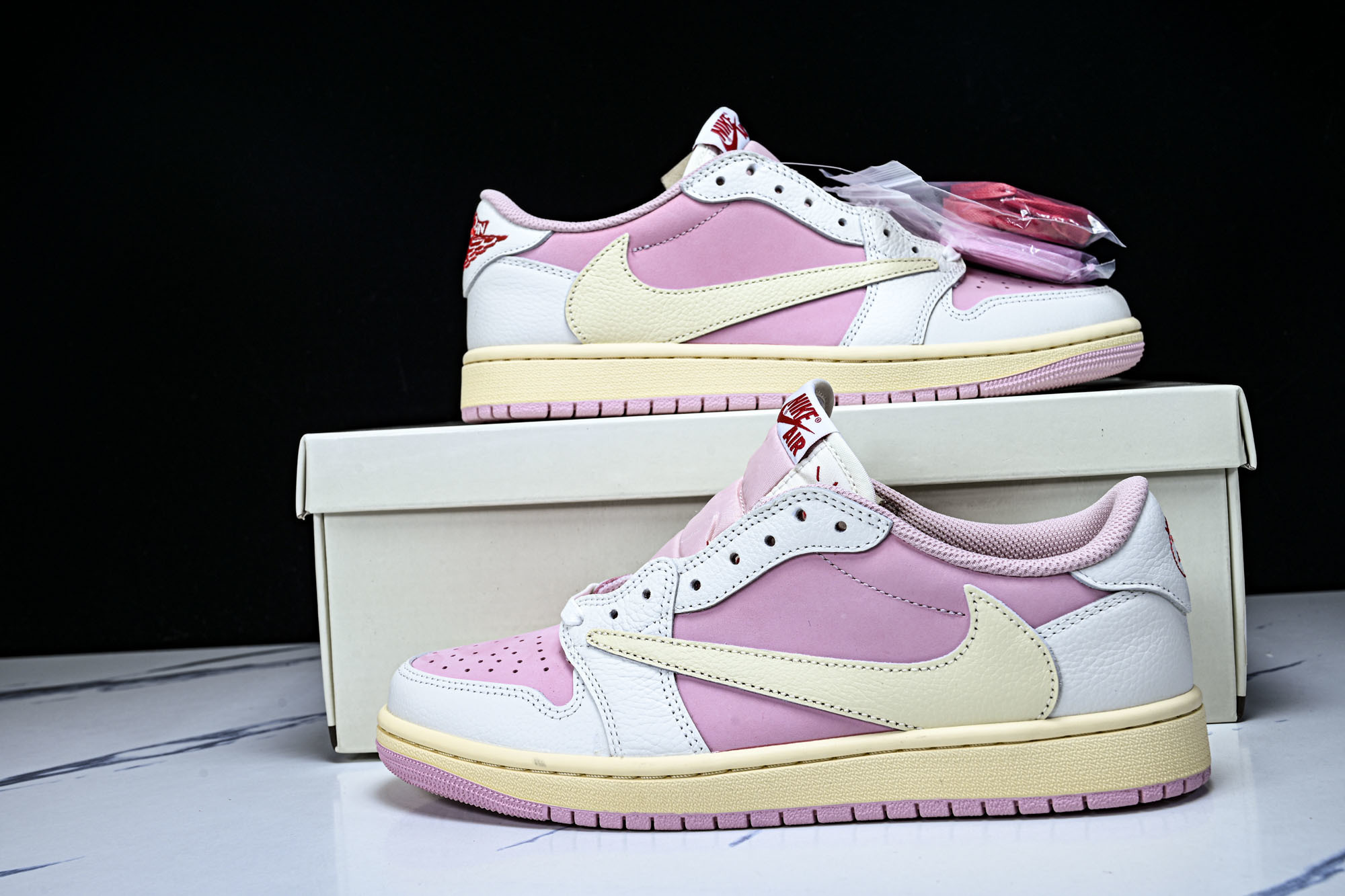 Travis Scott x Air Jordan 1 Low OG AJ1 乔1倒勾低帮 全头层 DM
