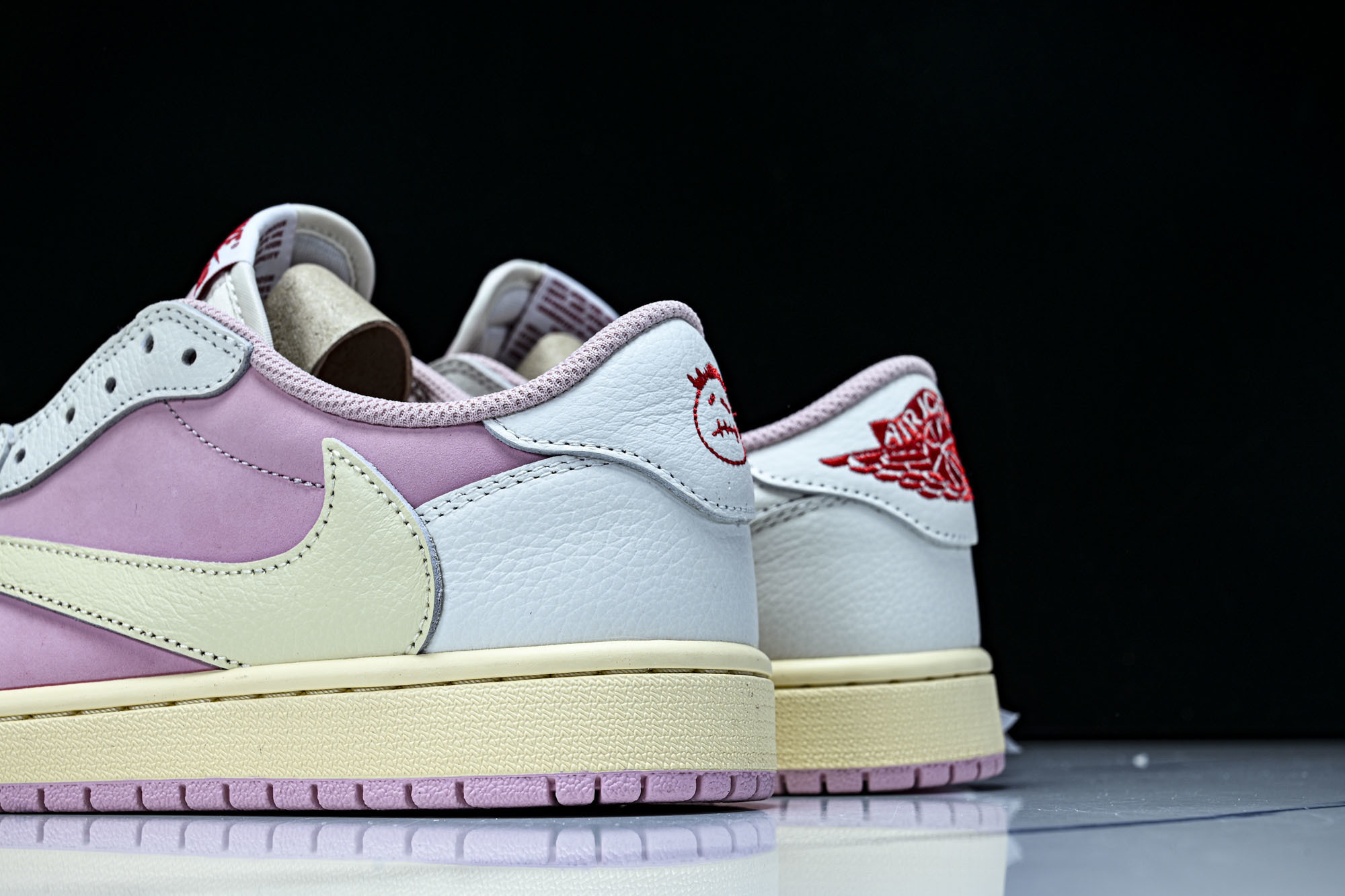 Travis Scott x Air Jordan 1 Low OG AJ1 乔1倒勾低帮 全头层 DM