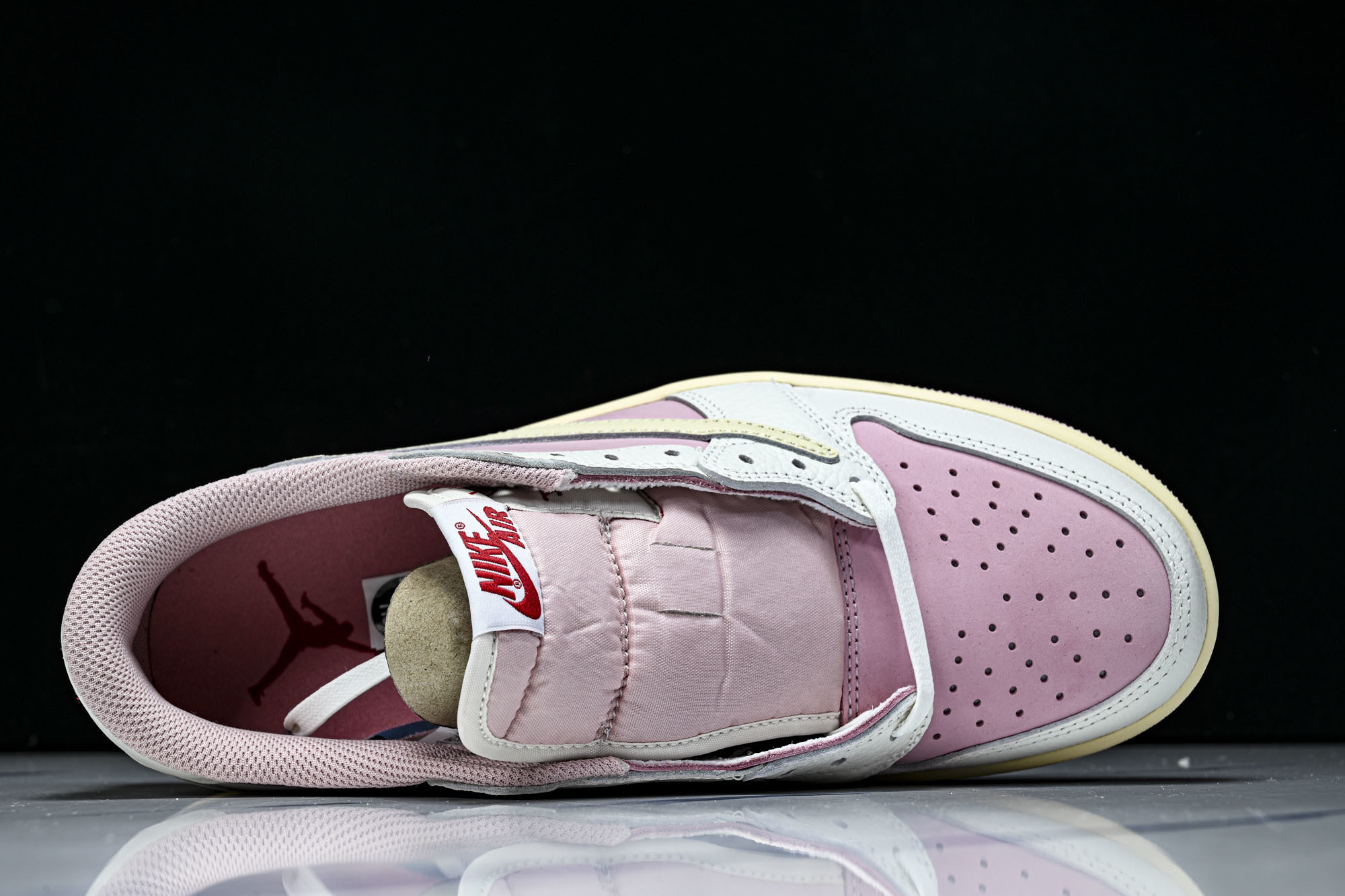 Travis Scott x Air Jordan 1 Low OG AJ1 乔1倒勾低帮 全头层 DM