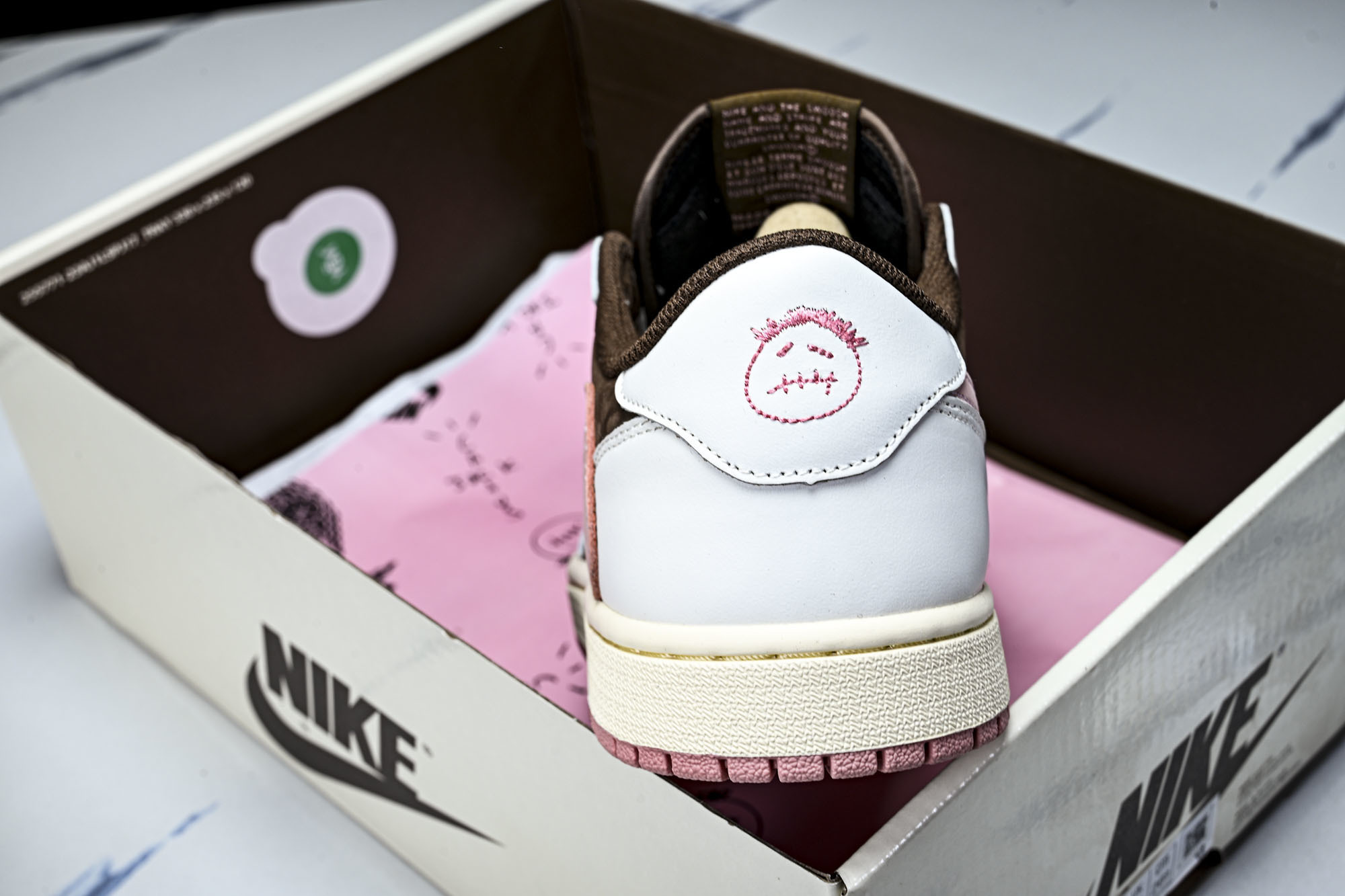 Travis Scott x Air Jordan 1 Low OG AJ1 乔1倒勾低帮 全头层 DZ