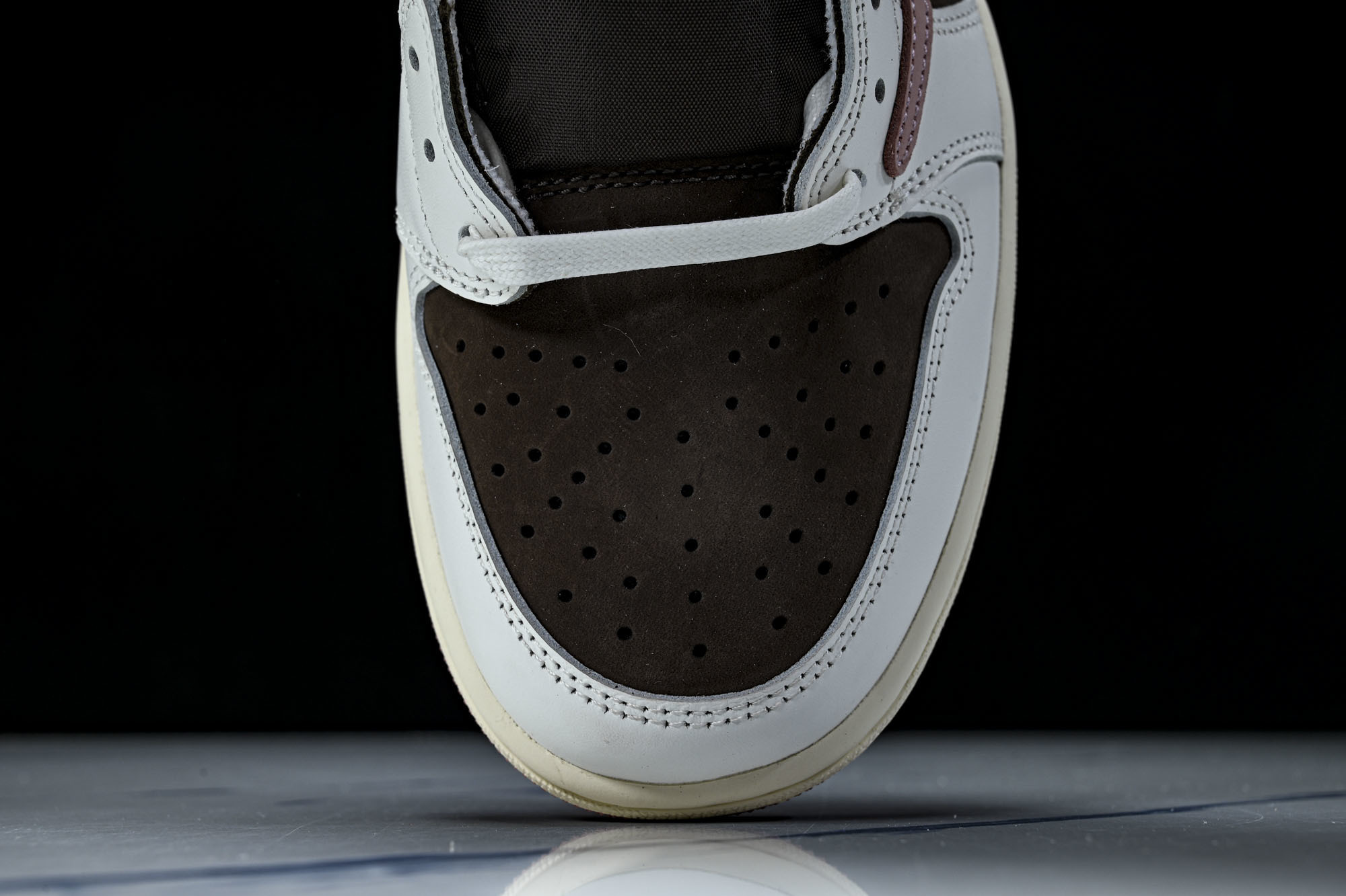 Travis Scott x Air Jordan 1 Low OG AJ1 乔1倒勾低帮 全头层 DZ