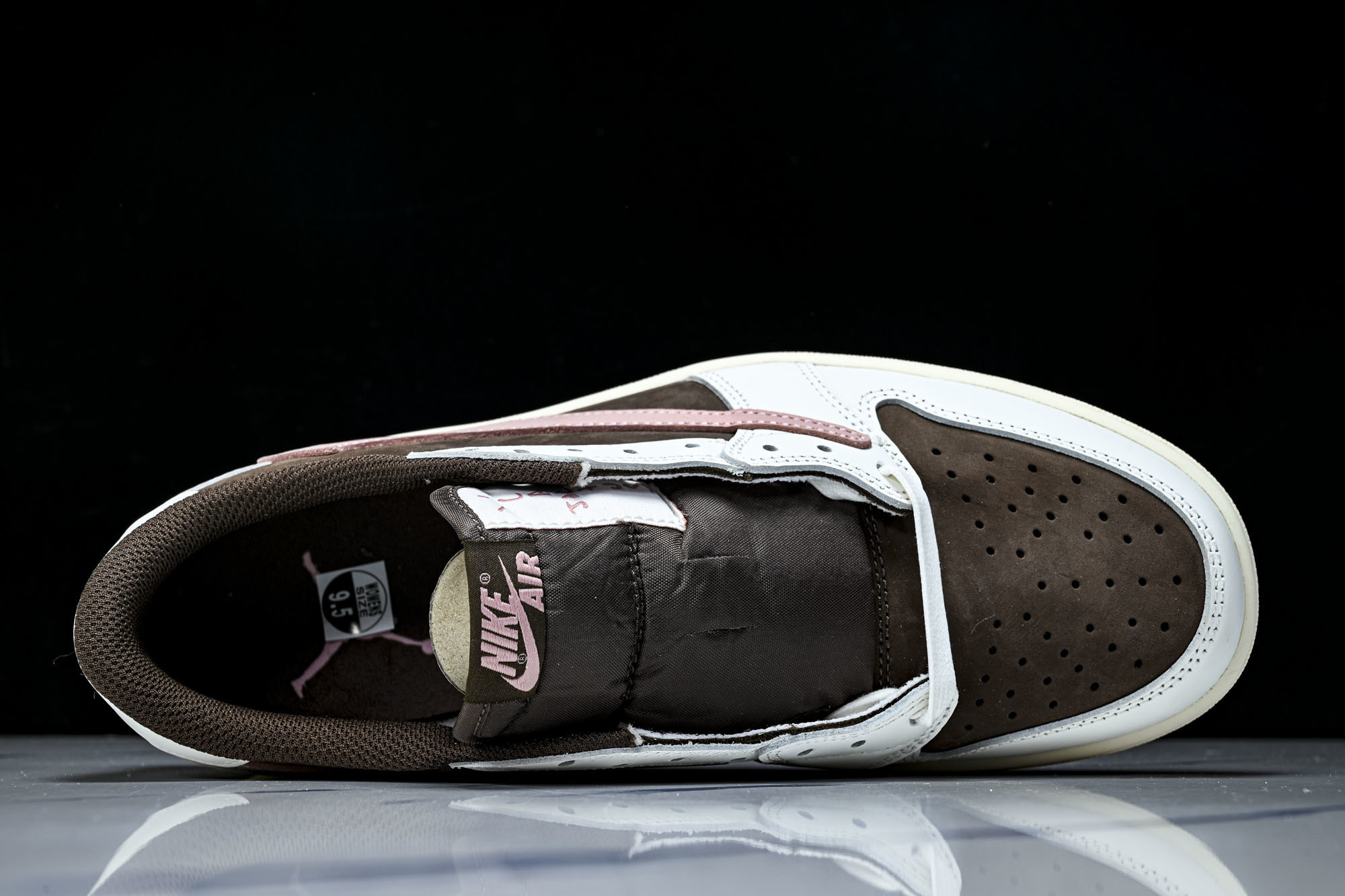 Travis Scott x Air Jordan 1 Low OG AJ1 乔1倒勾低帮 全头层 DZ