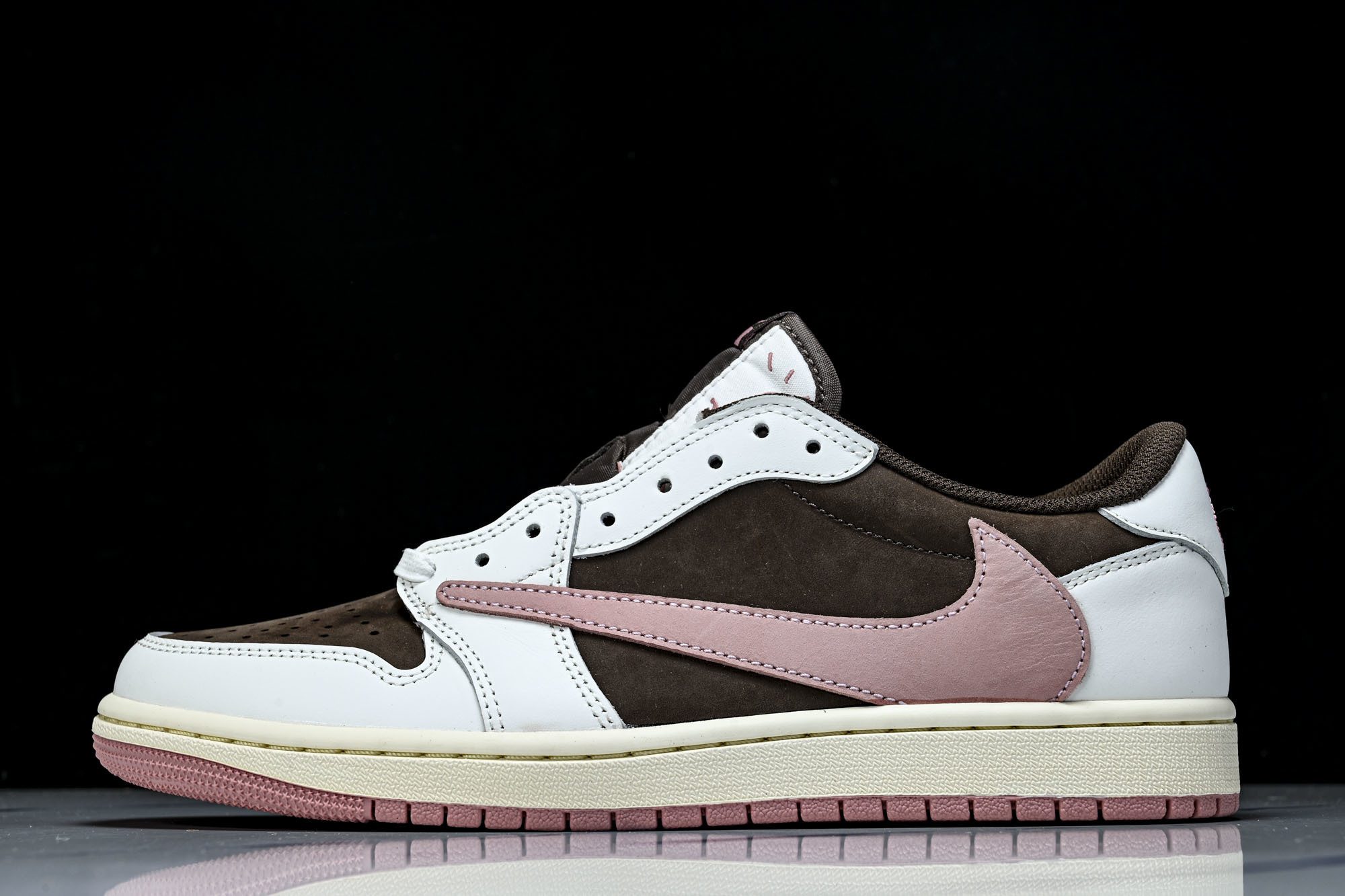 Travis Scott x Air Jordan 1 Low OG AJ1 乔1倒勾低帮 全头层 DZ