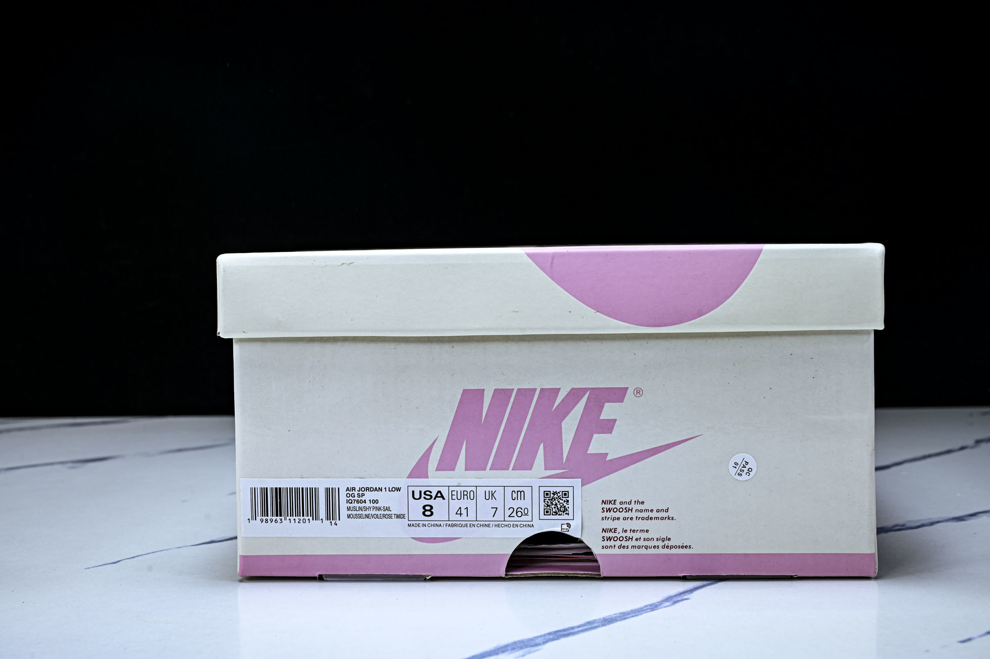 Travis Scott x Air Jordan 1 Low OG AJ1 乔1倒勾低帮 全头层 IQ