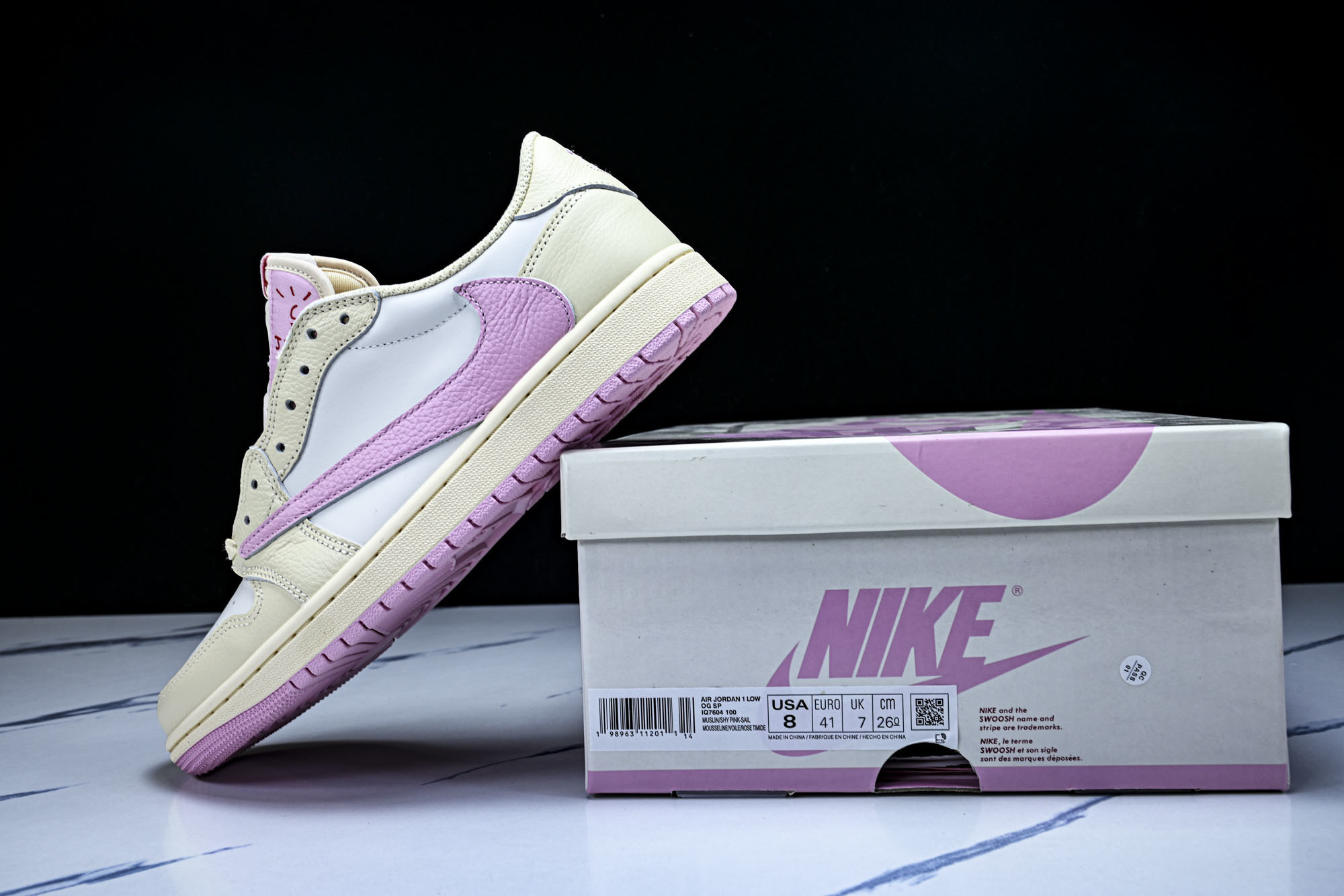 Travis Scott x Air Jordan 1 Low OG AJ1 乔1倒勾低帮 全头层 IQ