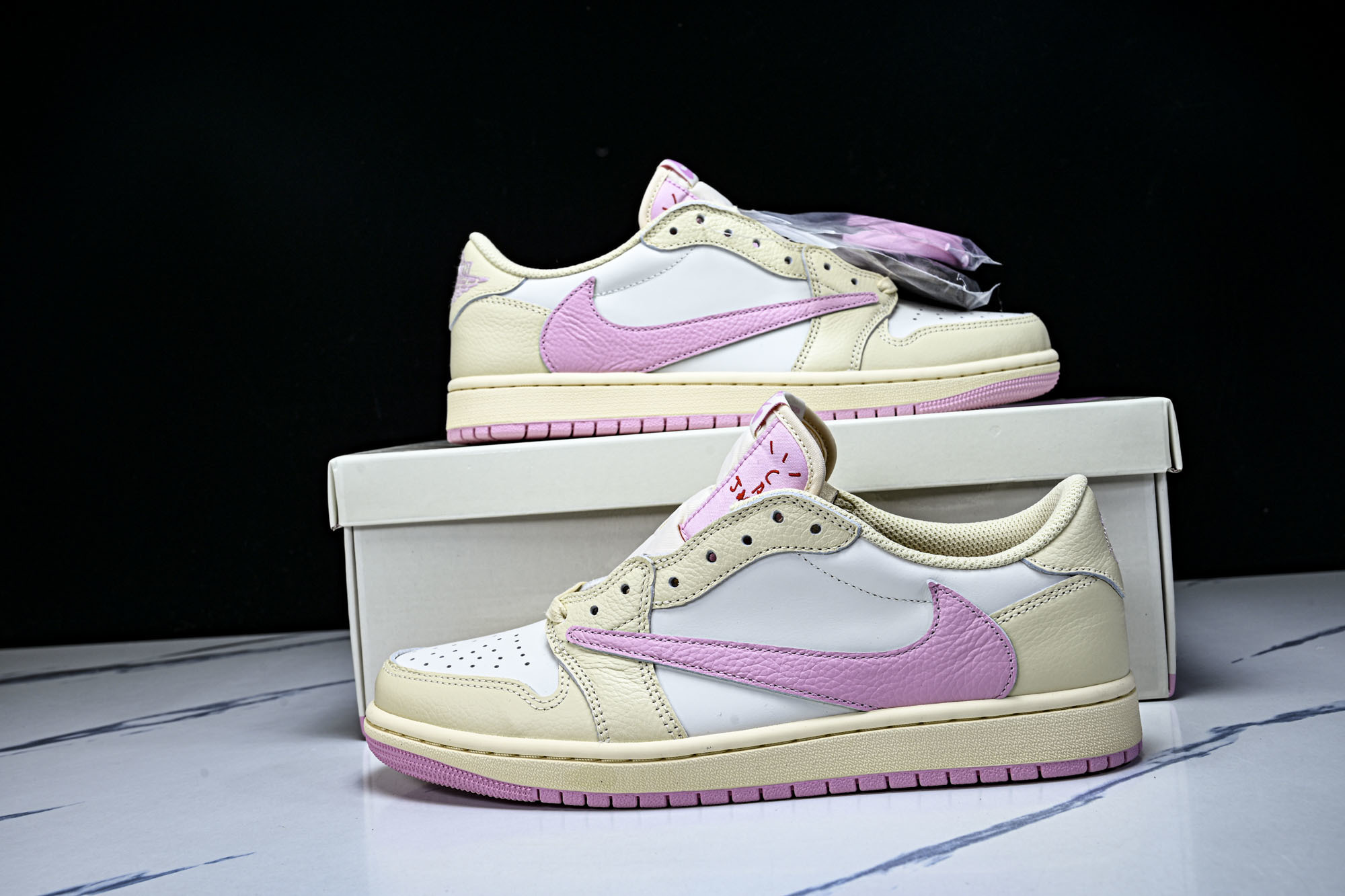 Travis Scott x Air Jordan 1 Low OG AJ1 乔1倒勾低帮 全头层 IQ