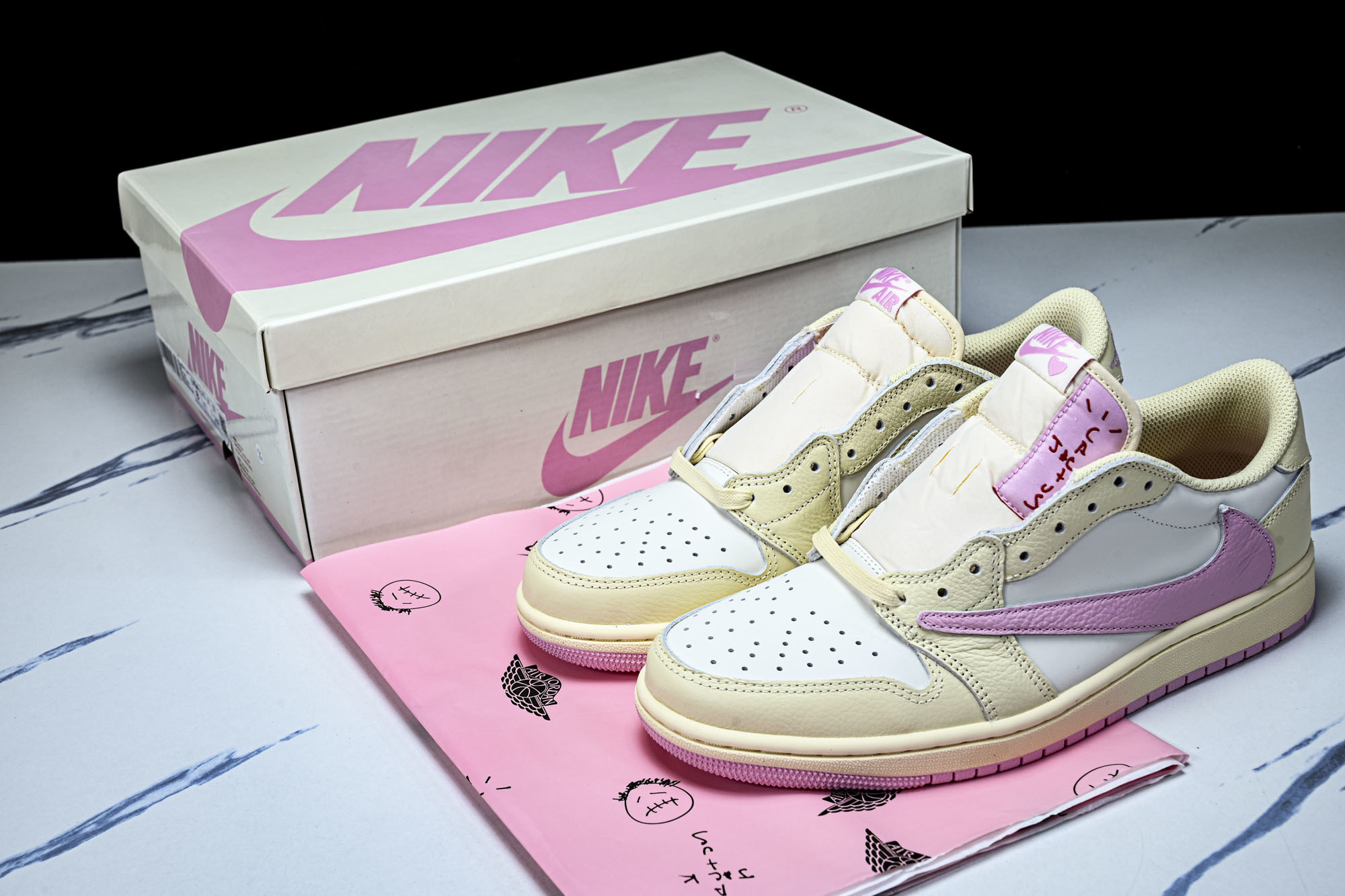 Travis Scott x Air Jordan 1 Low OG AJ1 乔1倒勾低帮 全头层 IQ
