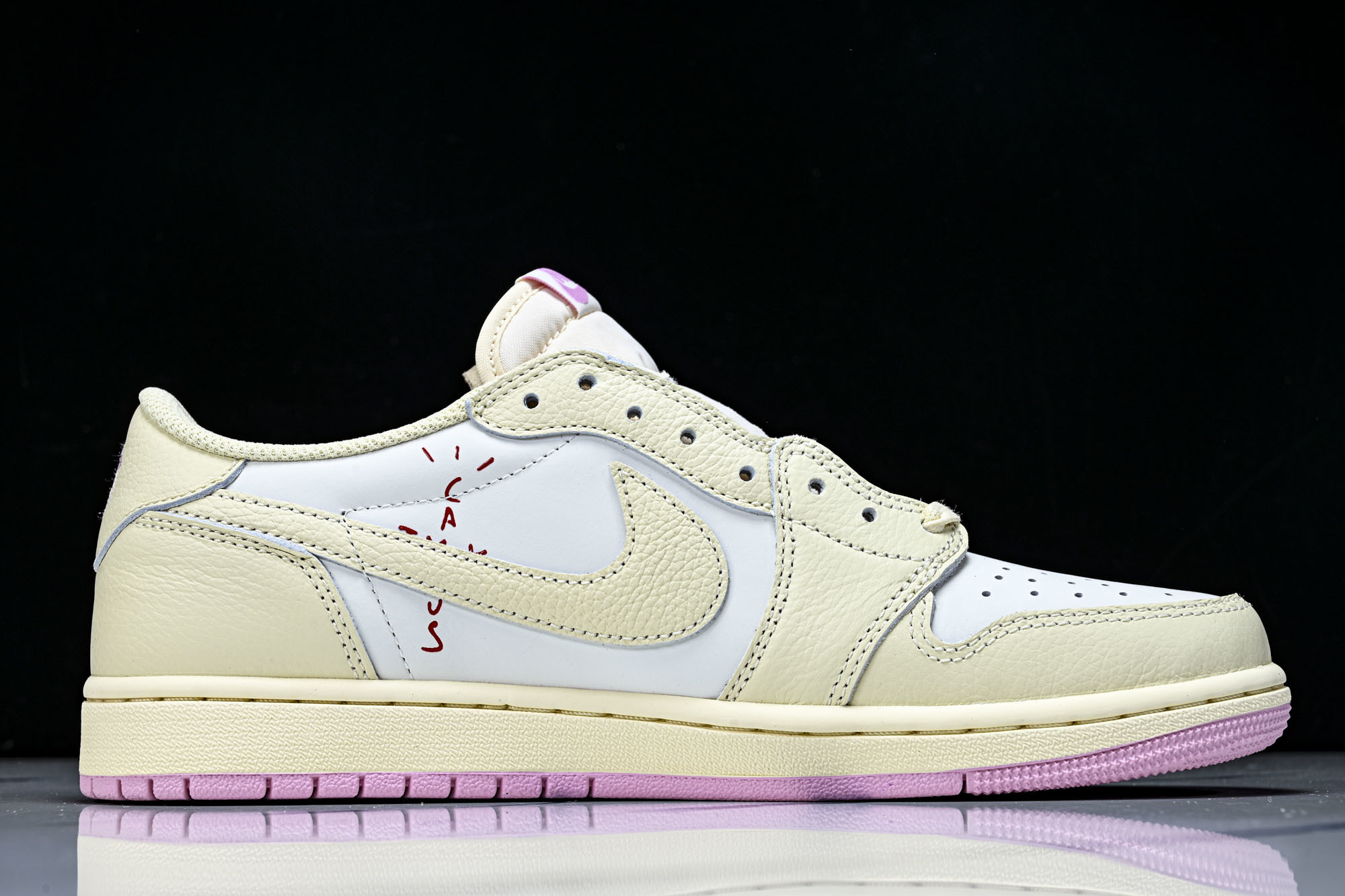 Travis Scott x Air Jordan 1 Low OG AJ1 乔1倒勾低帮 全头层 IQ