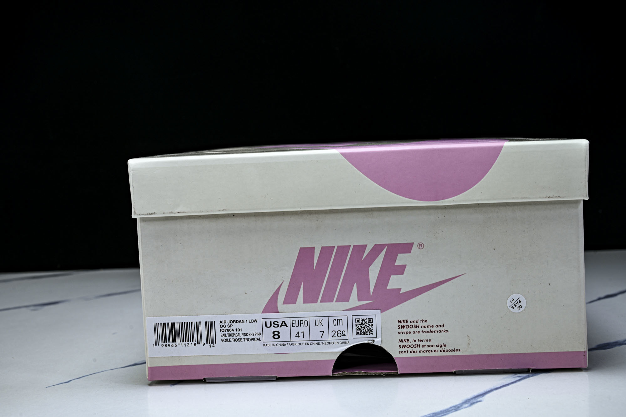 Travis Scott x Air Jordan 1 Low OG AJ1 乔1倒勾低帮 全头层 IQ