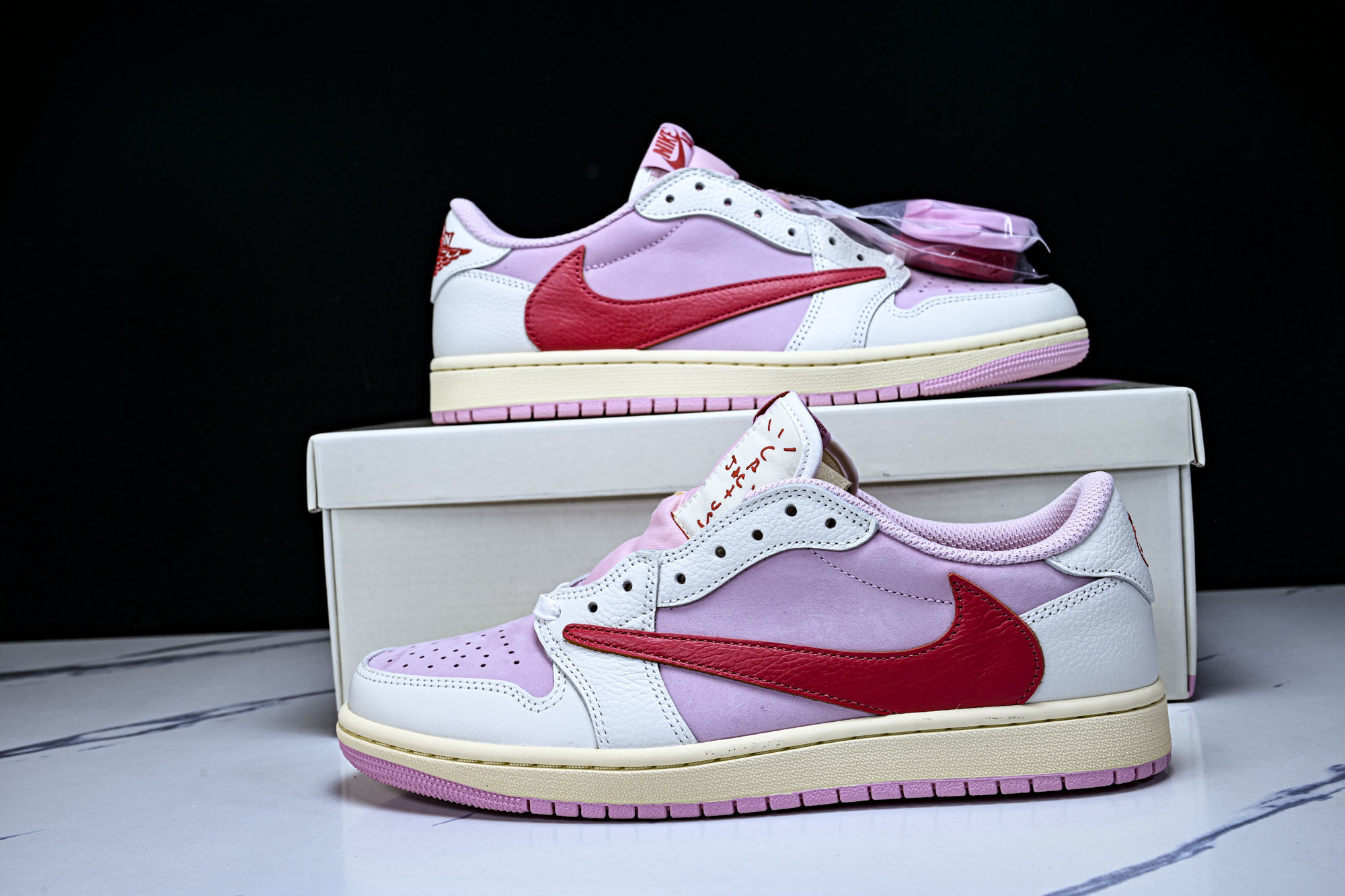 Travis Scott x Air Jordan 1 Low OG AJ1 乔1倒勾低帮 全头层 IQ