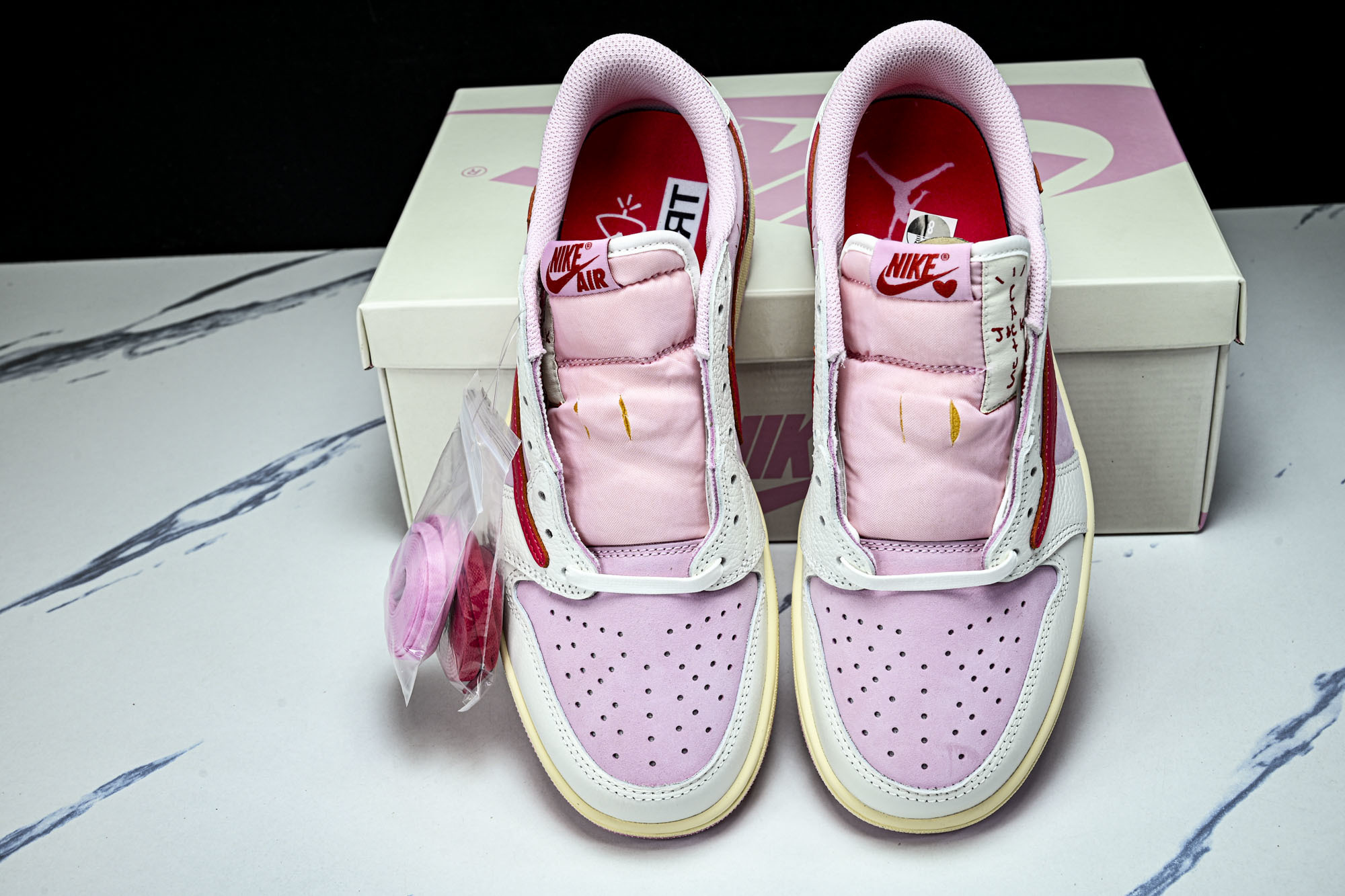 Travis Scott x Air Jordan 1 Low OG AJ1 乔1倒勾低帮 全头层 IQ