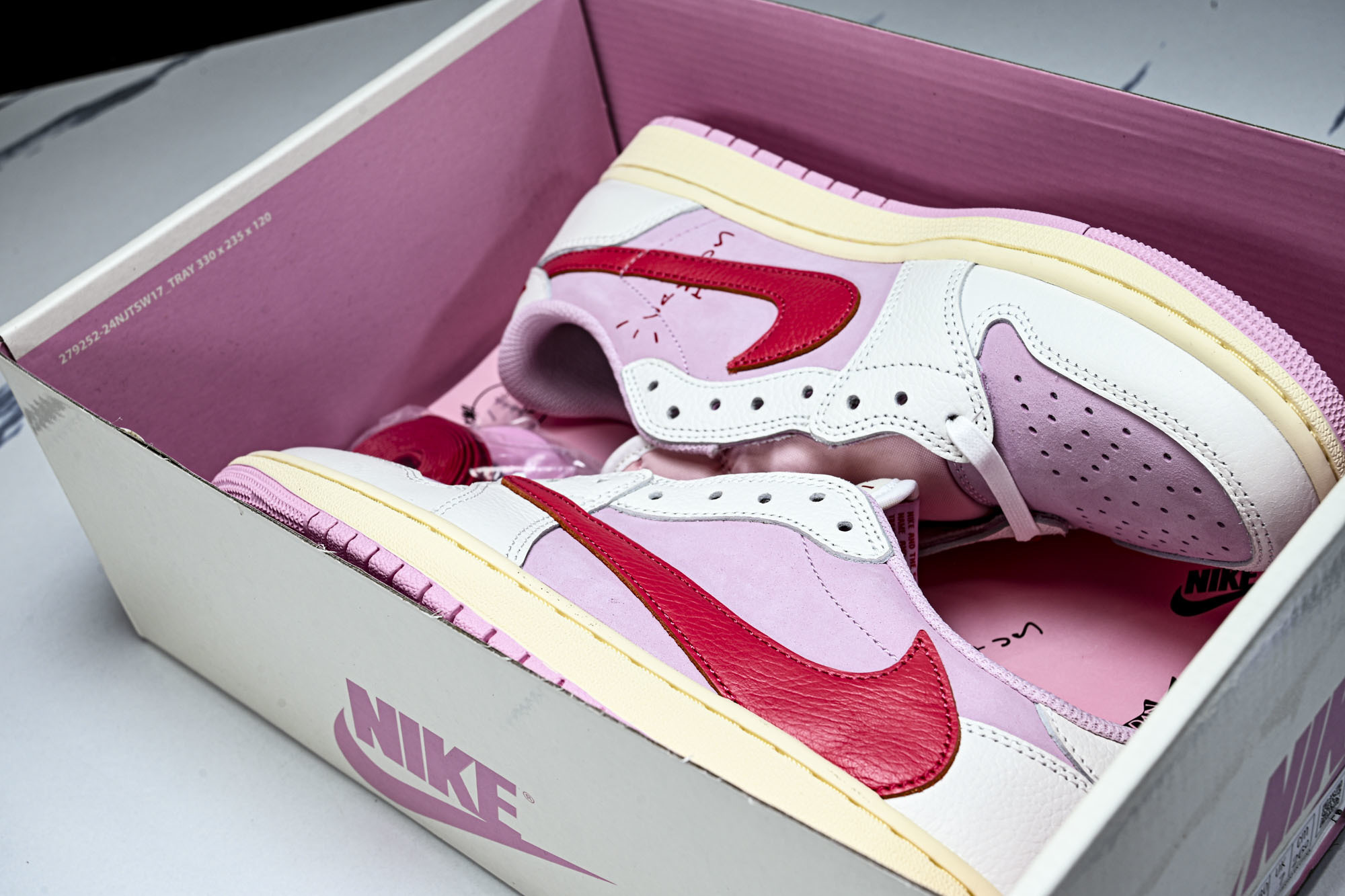 Travis Scott x Air Jordan 1 Low OG AJ1 乔1倒勾低帮 全头层 IQ