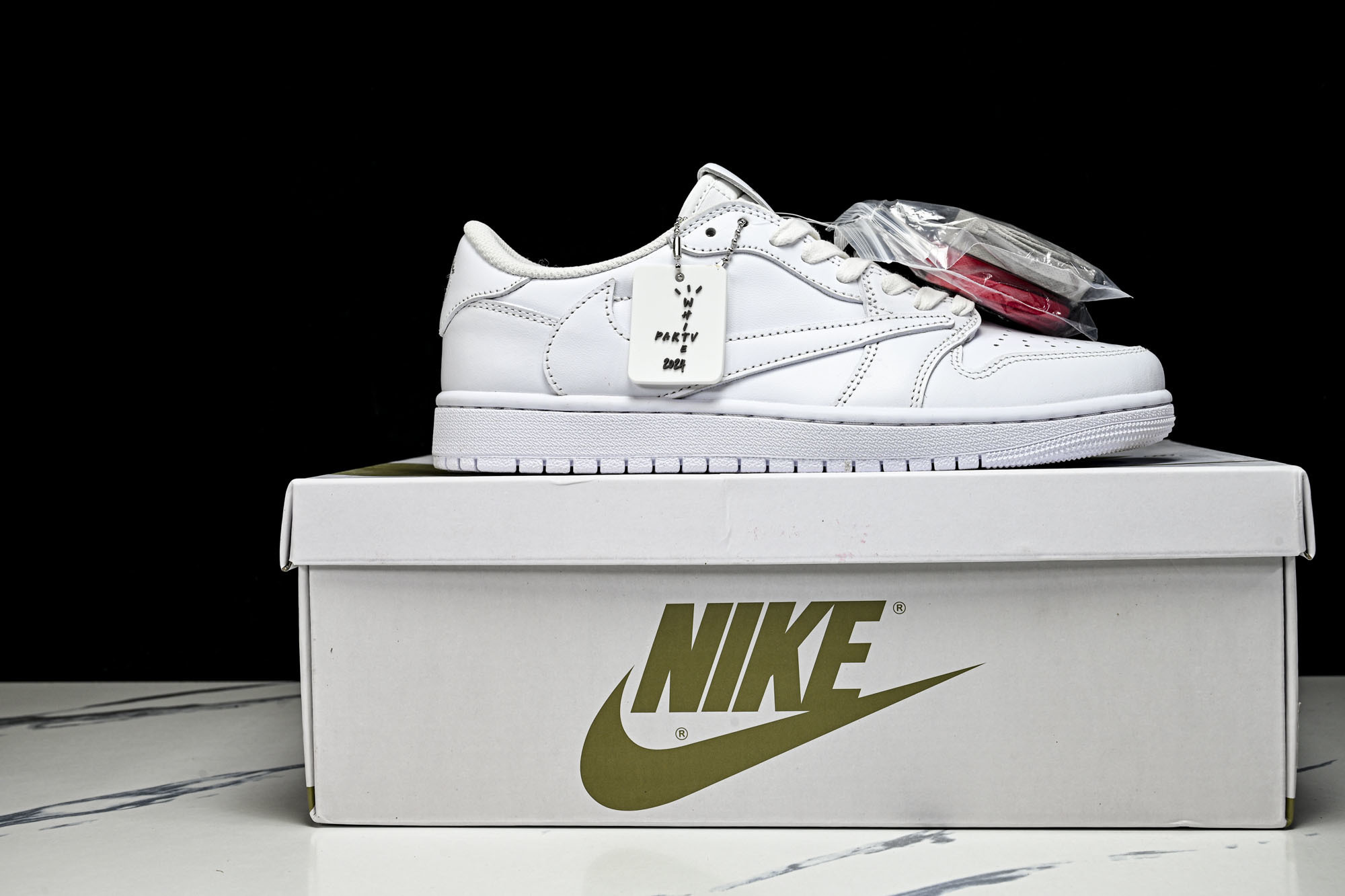 Travis Scott x Air Jordan 1 Low OG AJ1 乔1倒勾低帮 全头层 TD