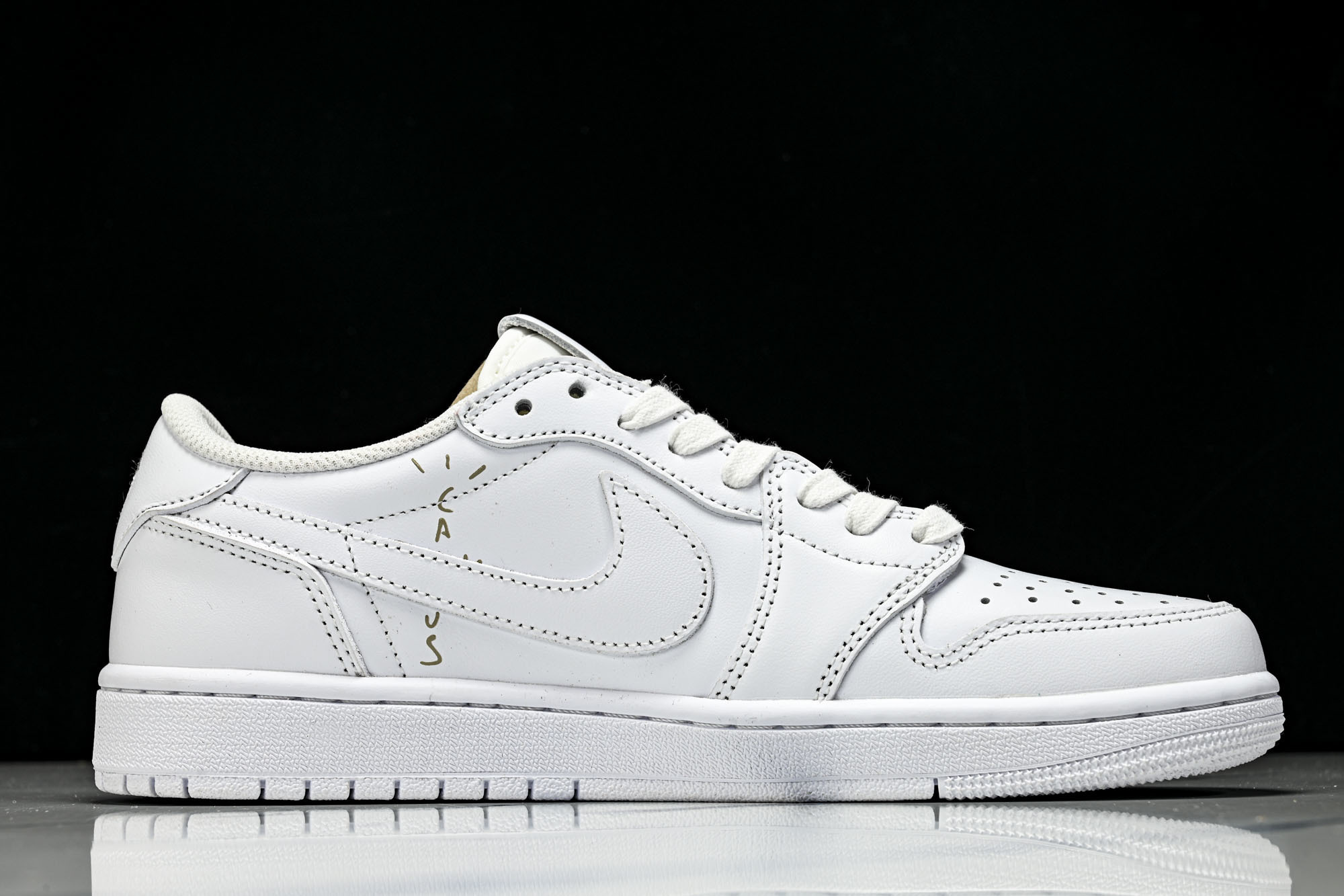 Travis Scott x Air Jordan 1 Low OG AJ1 乔1倒勾低帮 全头层 TD