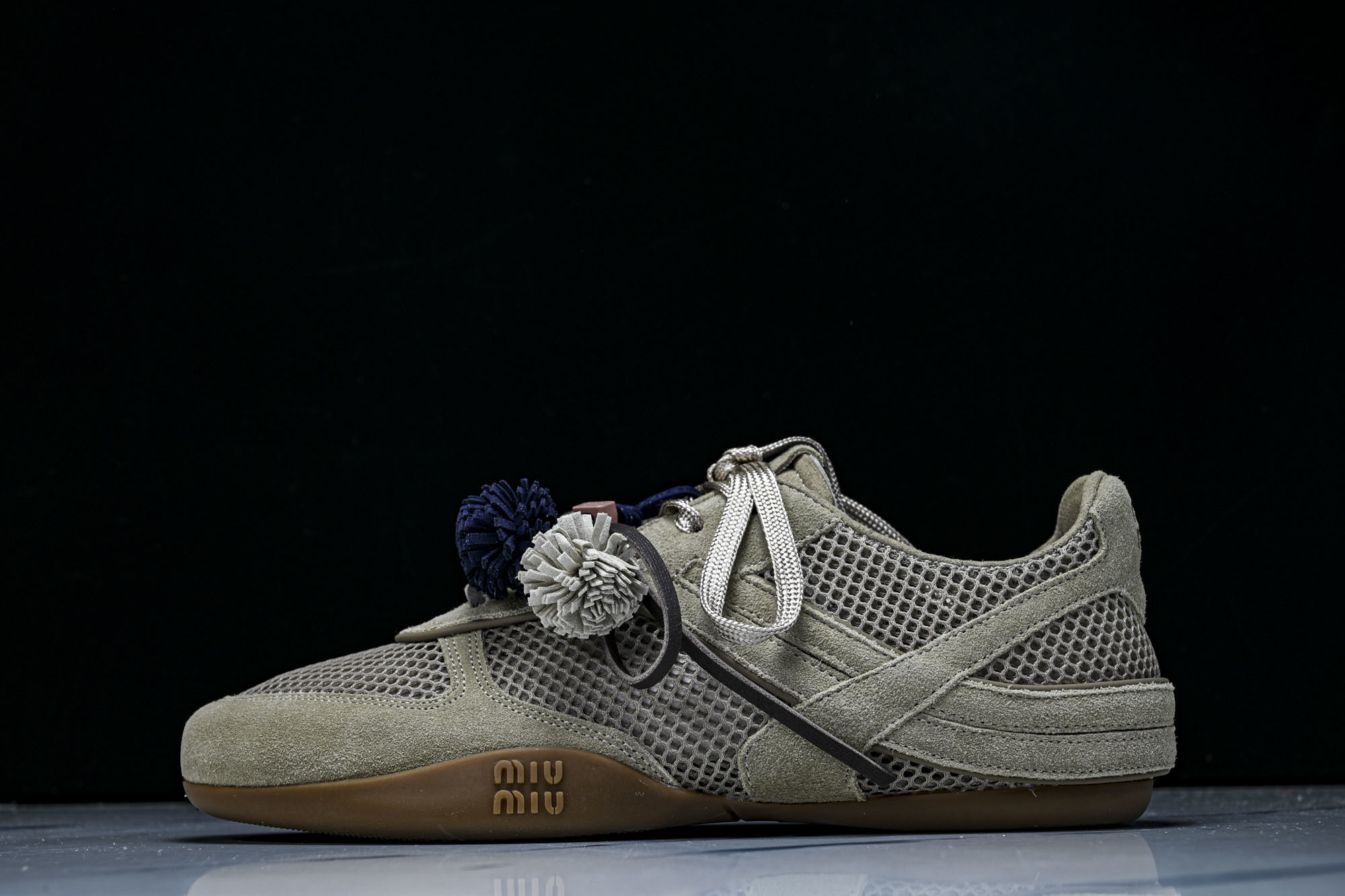 偏大1码Miumiu x New Balance NB530 新百伦缪缪联名款复古运动鞋 全套原楦原纸板