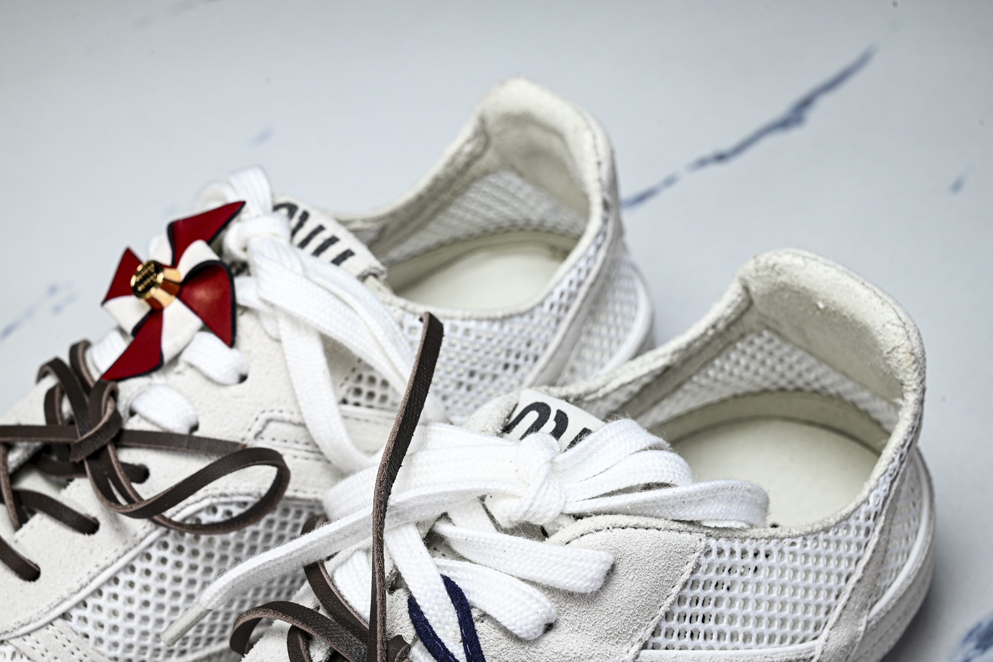 偏大1码Miumiu x New Balance NB530 新百伦缪缪联名款复古运动鞋 全套原楦原纸板