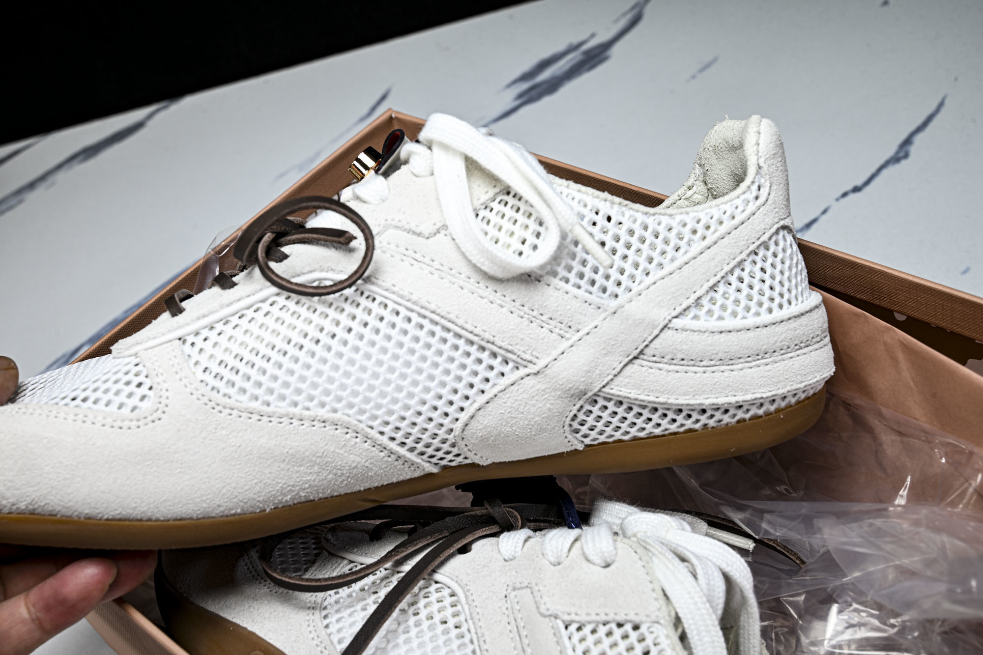 偏大1码Miumiu x New Balance NB530 新百伦缪缪联名款复古运动鞋 全套原楦原纸板