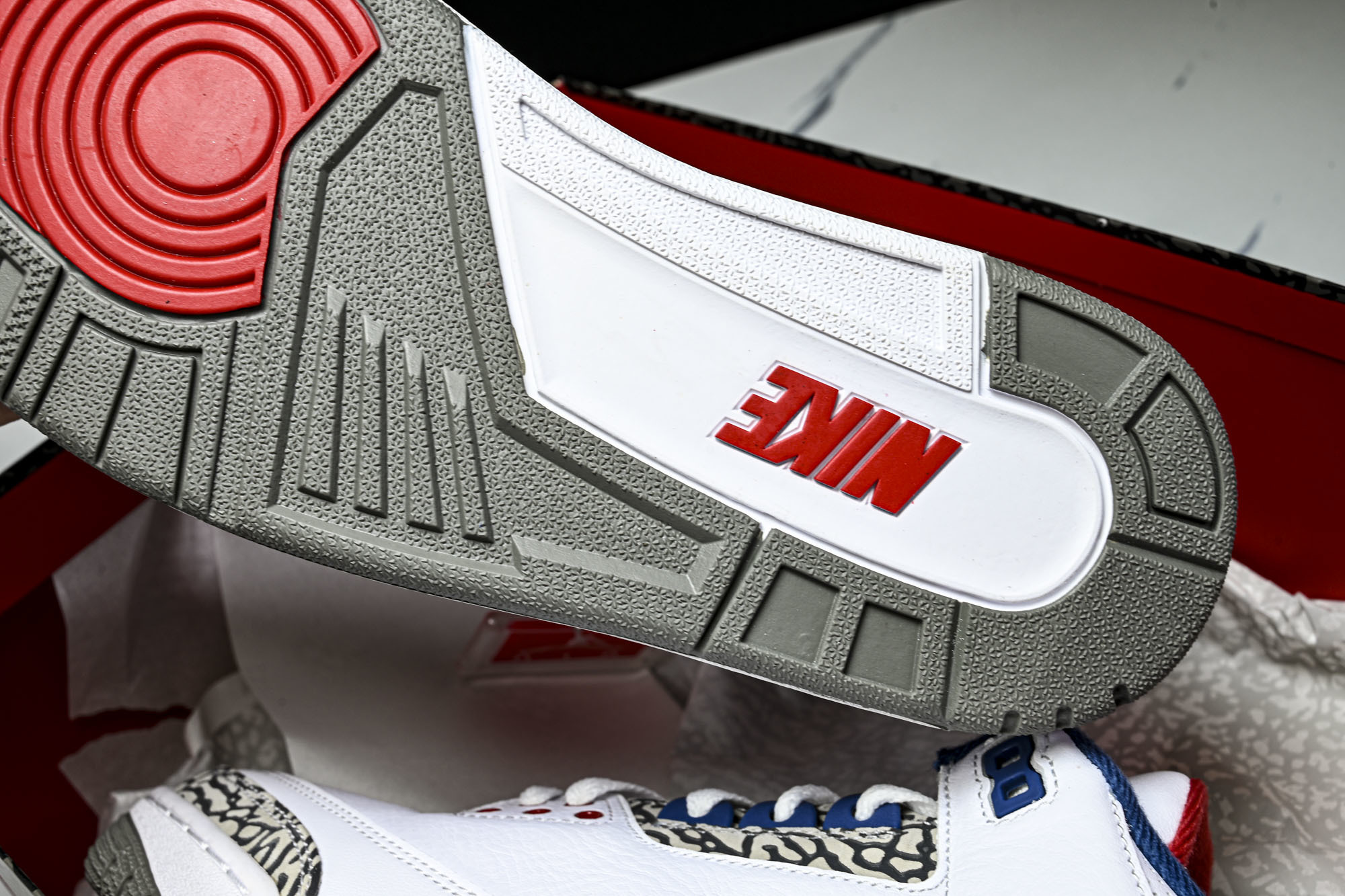 Air Jordan 3 Retro OG AJ3 红蓝奇才 复古篮球鞋 -10640 40.5 41 