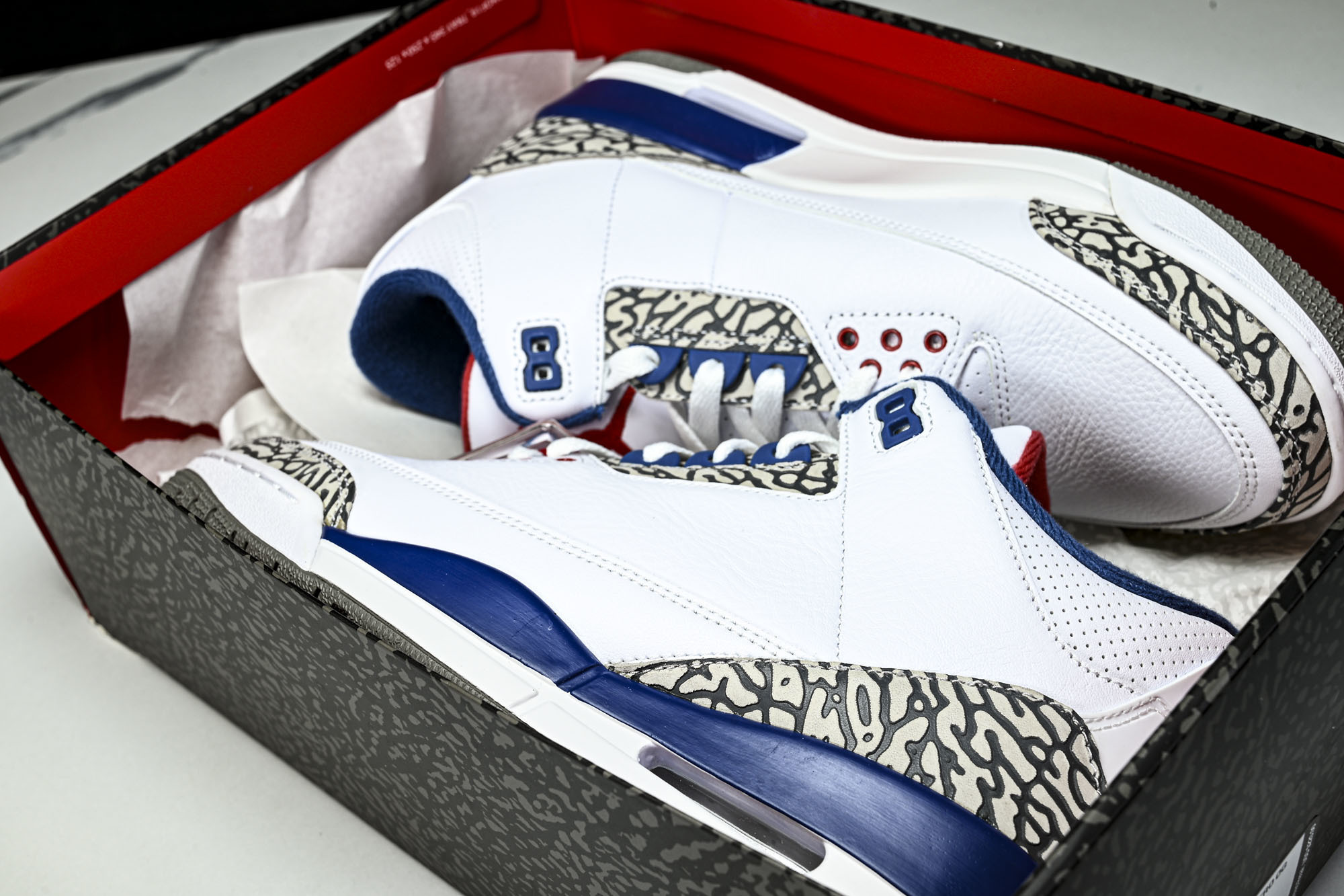 Air Jordan 3 Retro OG AJ3 红蓝奇才 复古篮球鞋 -10640 40.5 41 