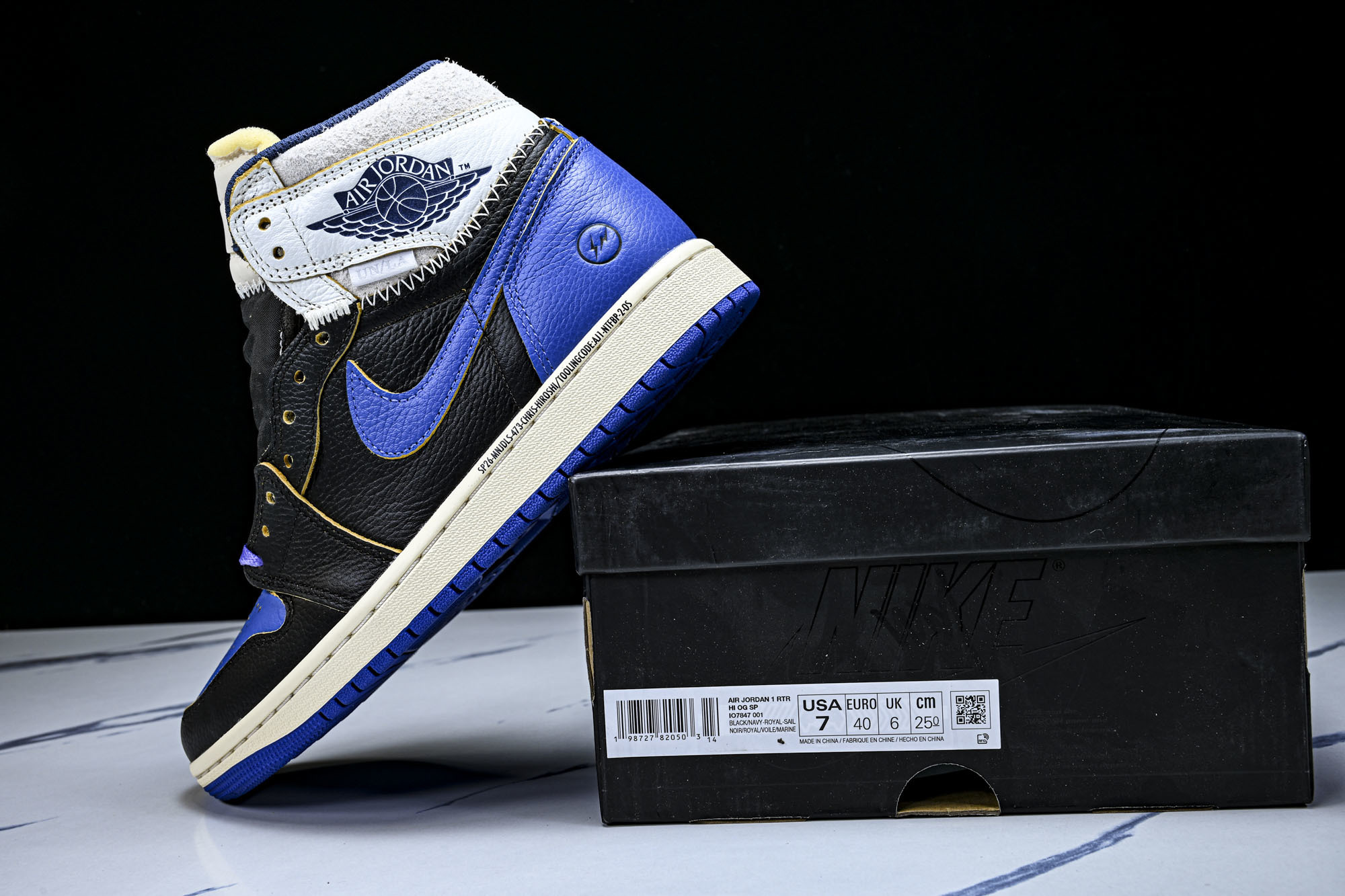 Air Jordan 1 Retro High OG SP Fragment x Union LA Sp