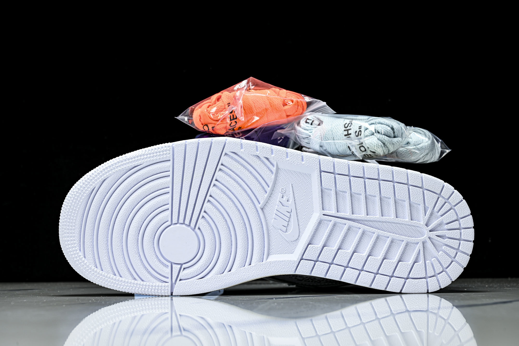 Off White x Air Jordan OW AJ1 乔1联名白 高帮篮球鞋 AA3834-100