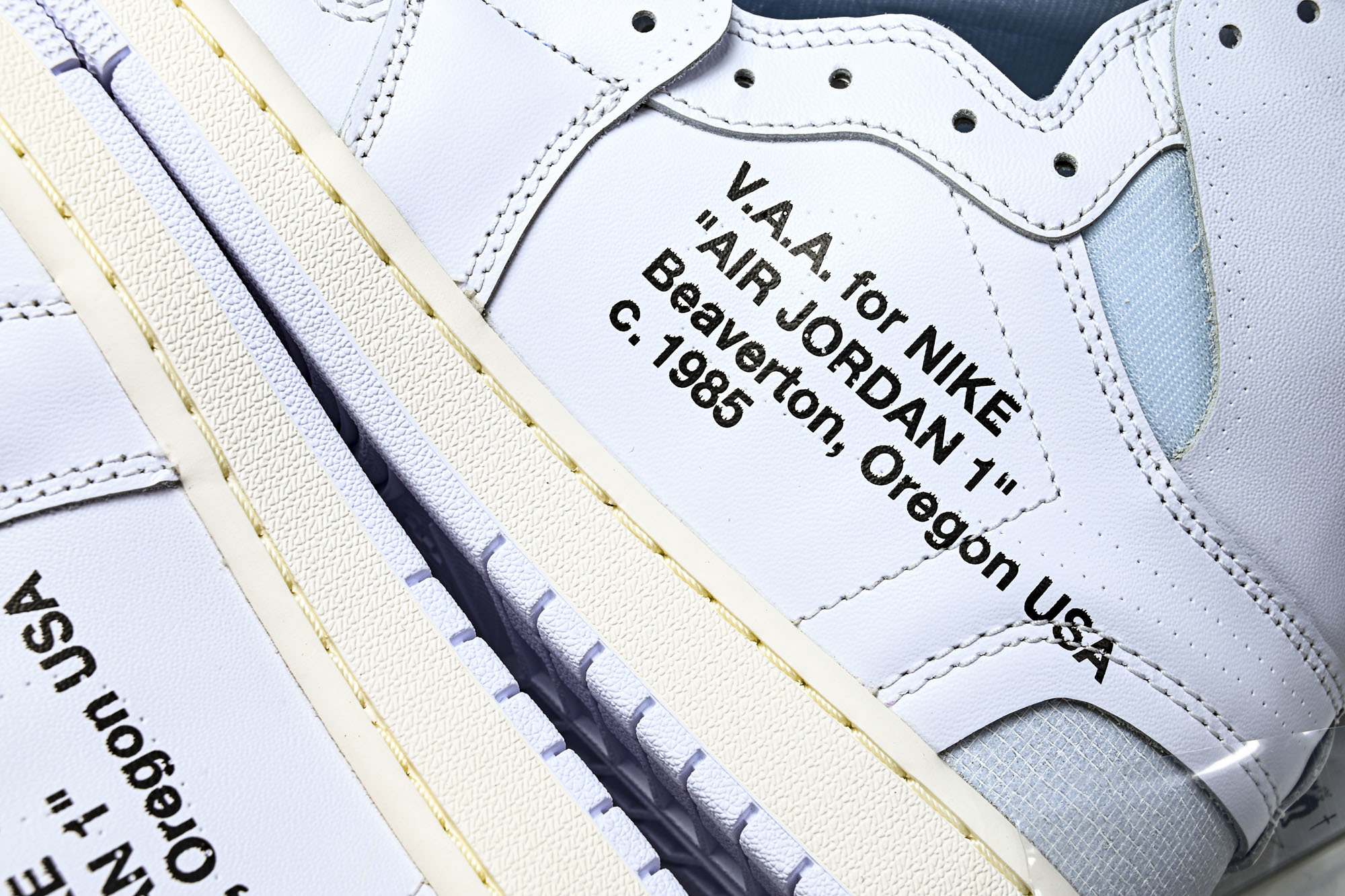 Off White x Air Jordan OW AJ1 乔1联名白 高帮篮球鞋 AA3834-100