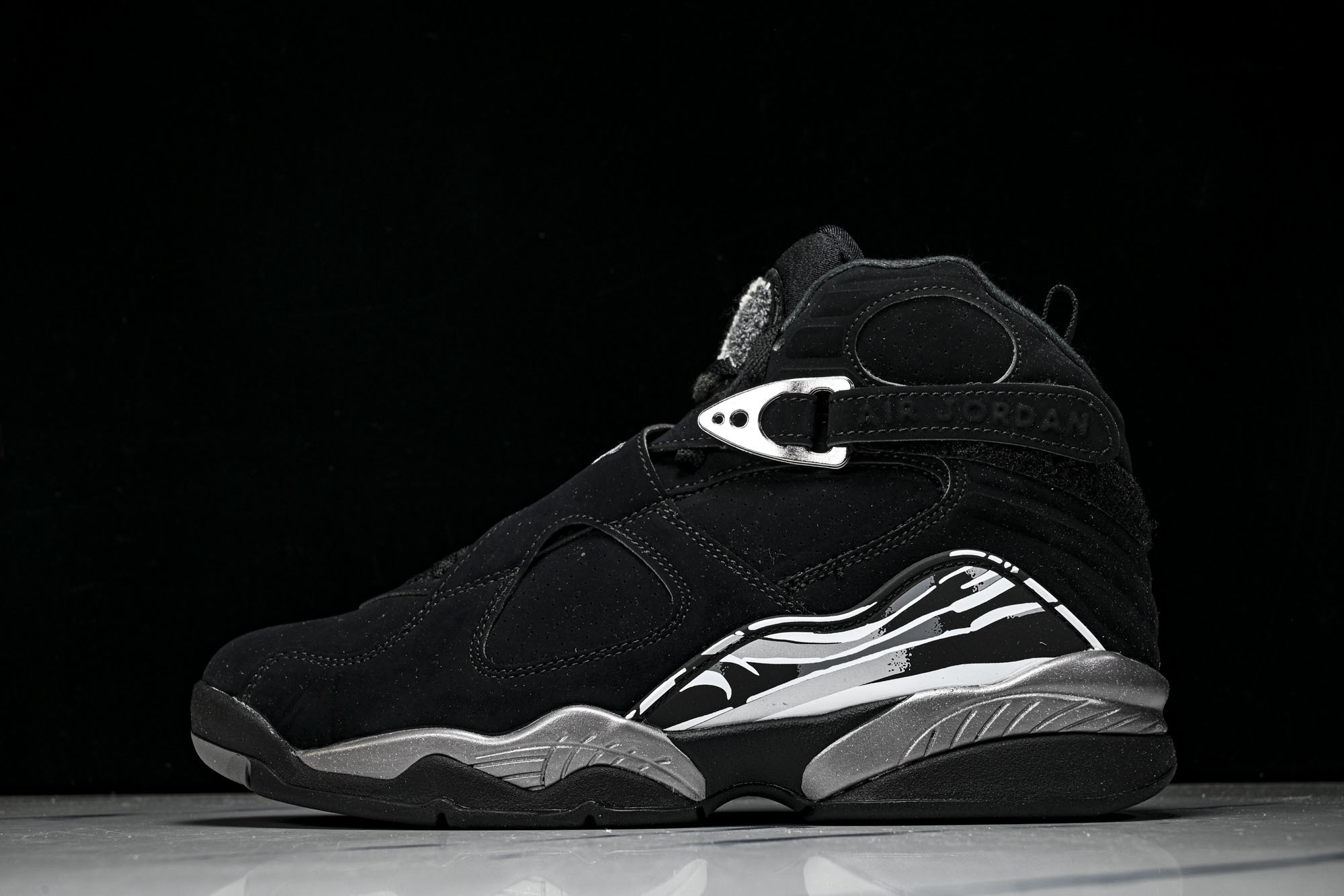 Air Jordan 8 AJ8黑银 -00340 40.5 41 42 42.5 43 44 44.5