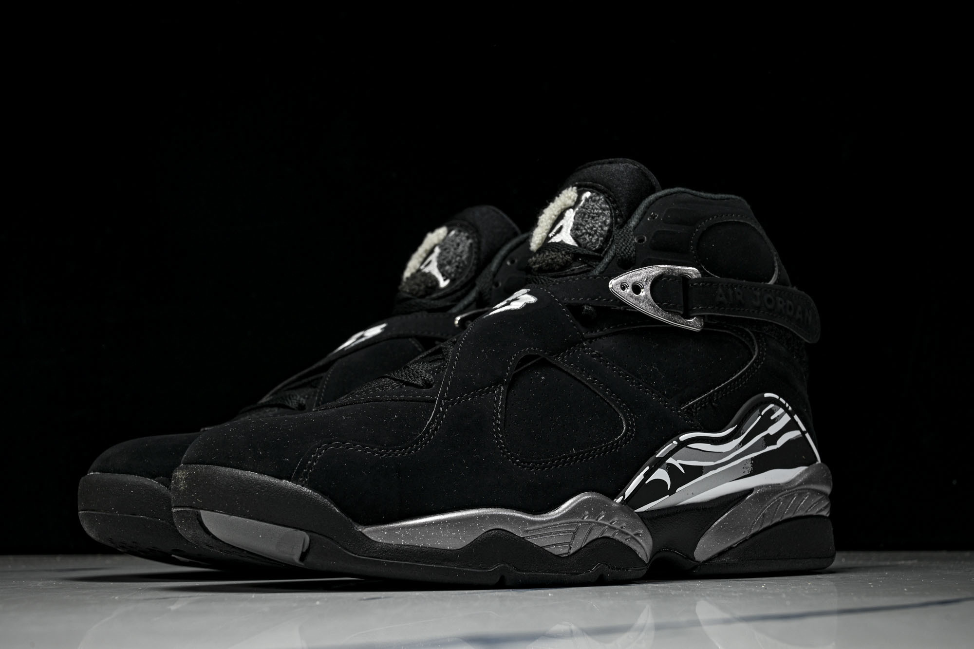 Air Jordan 8 AJ8黑银 -00340 40.5 41 42 42.5 43 44 44.5