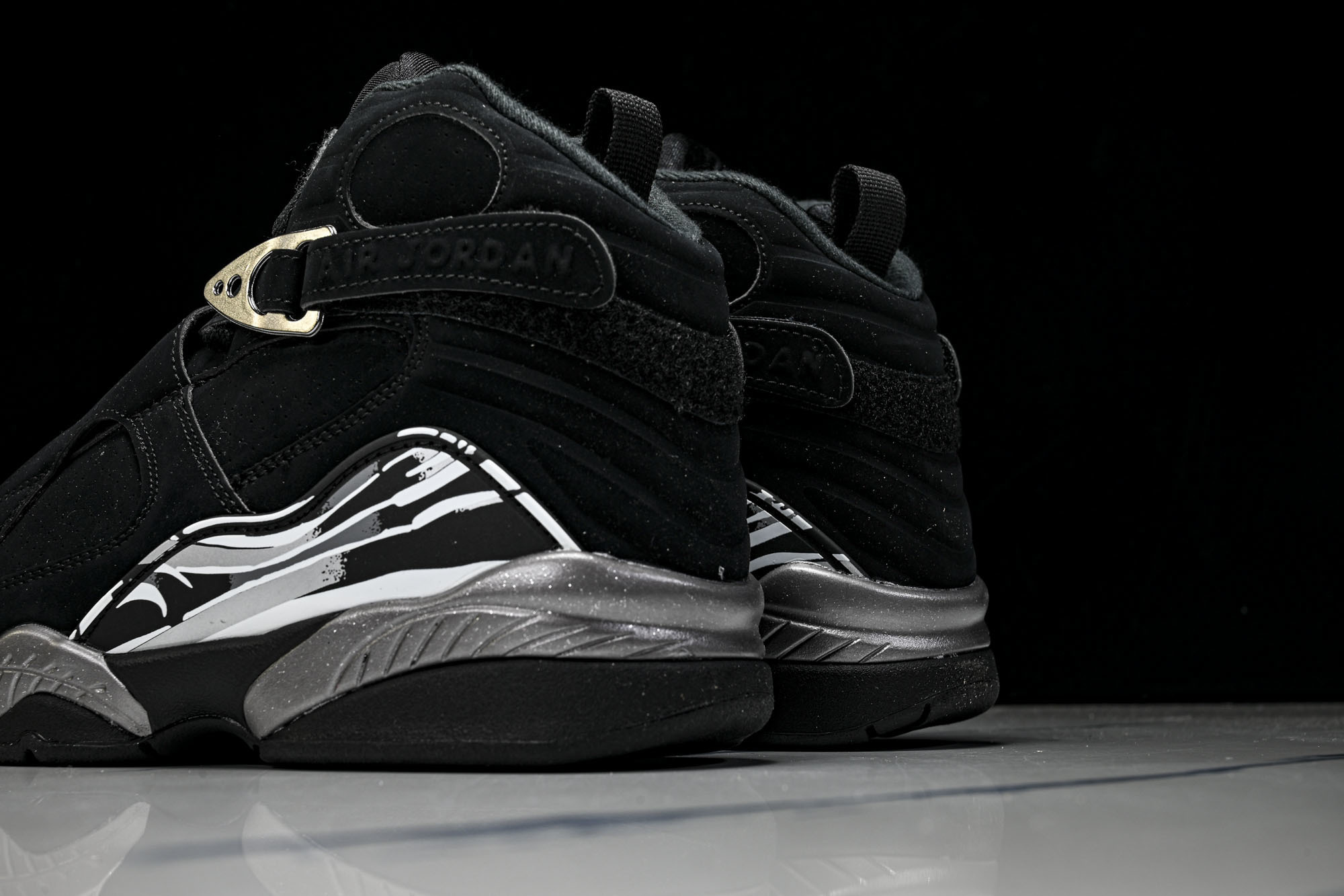 Air Jordan 8 AJ8黑银 -00340 40.5 41 42 42.5 43 44 44.5