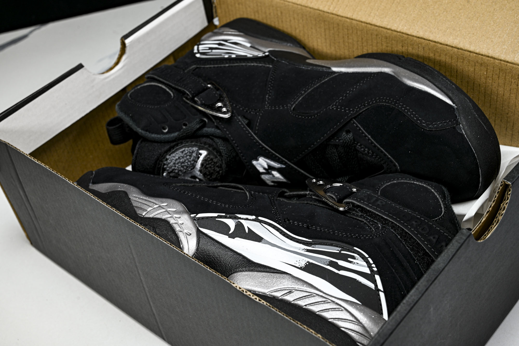 Air Jordan 8 AJ8黑银 -00340 40.5 41 42 42.5 43 44 44.5