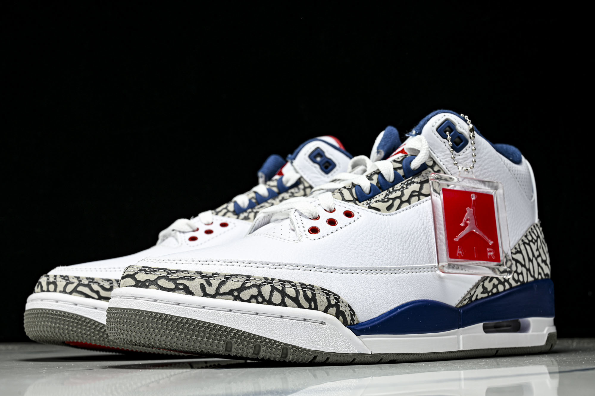 (X2.原装)Air Jordan 3 Retro OG AJ3 红蓝奇才 复古篮球鞋 10640 40