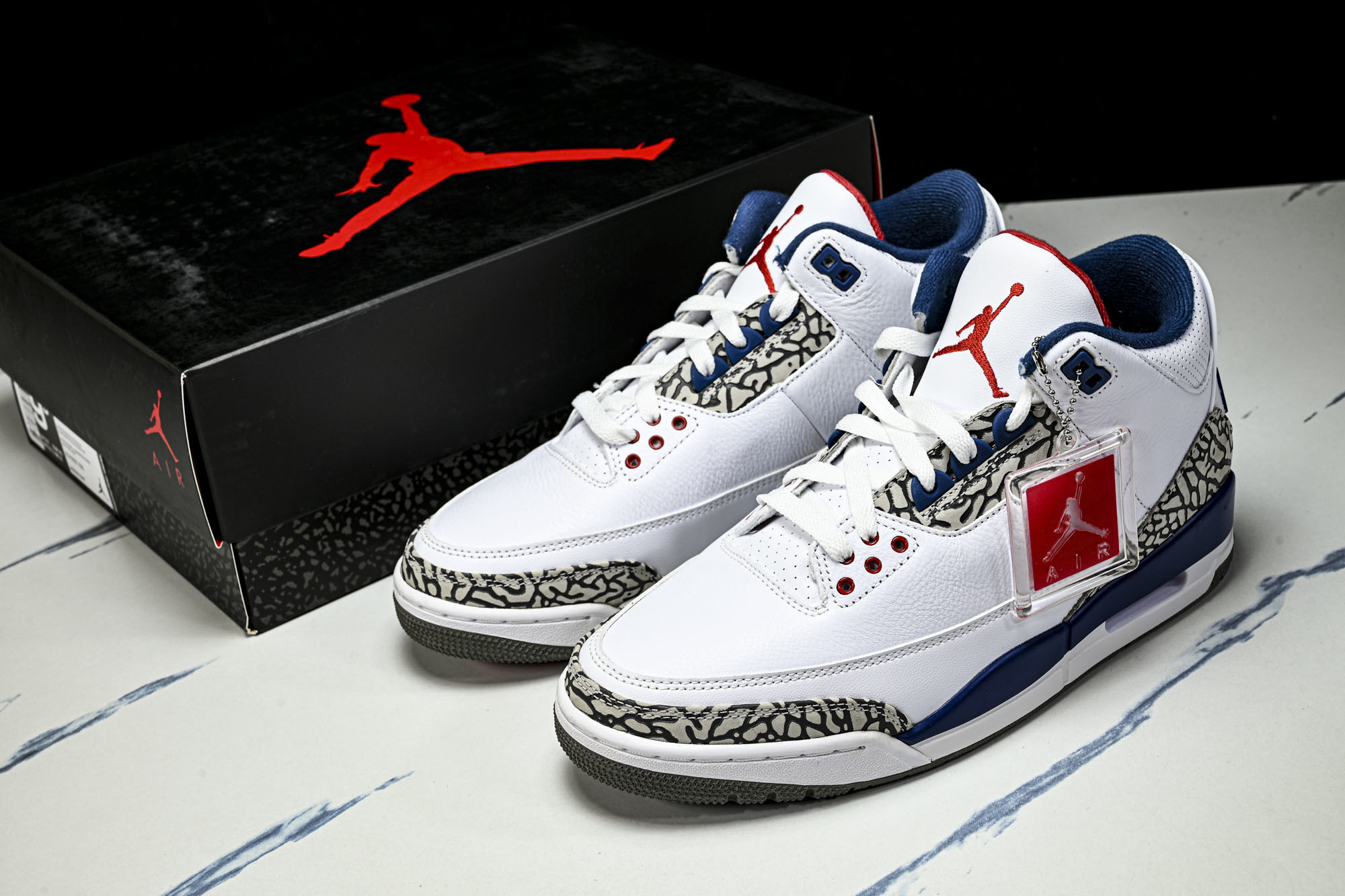 (X2.原装)Air Jordan 3 Retro OG AJ3 红蓝奇才 复古篮球鞋 10640 40