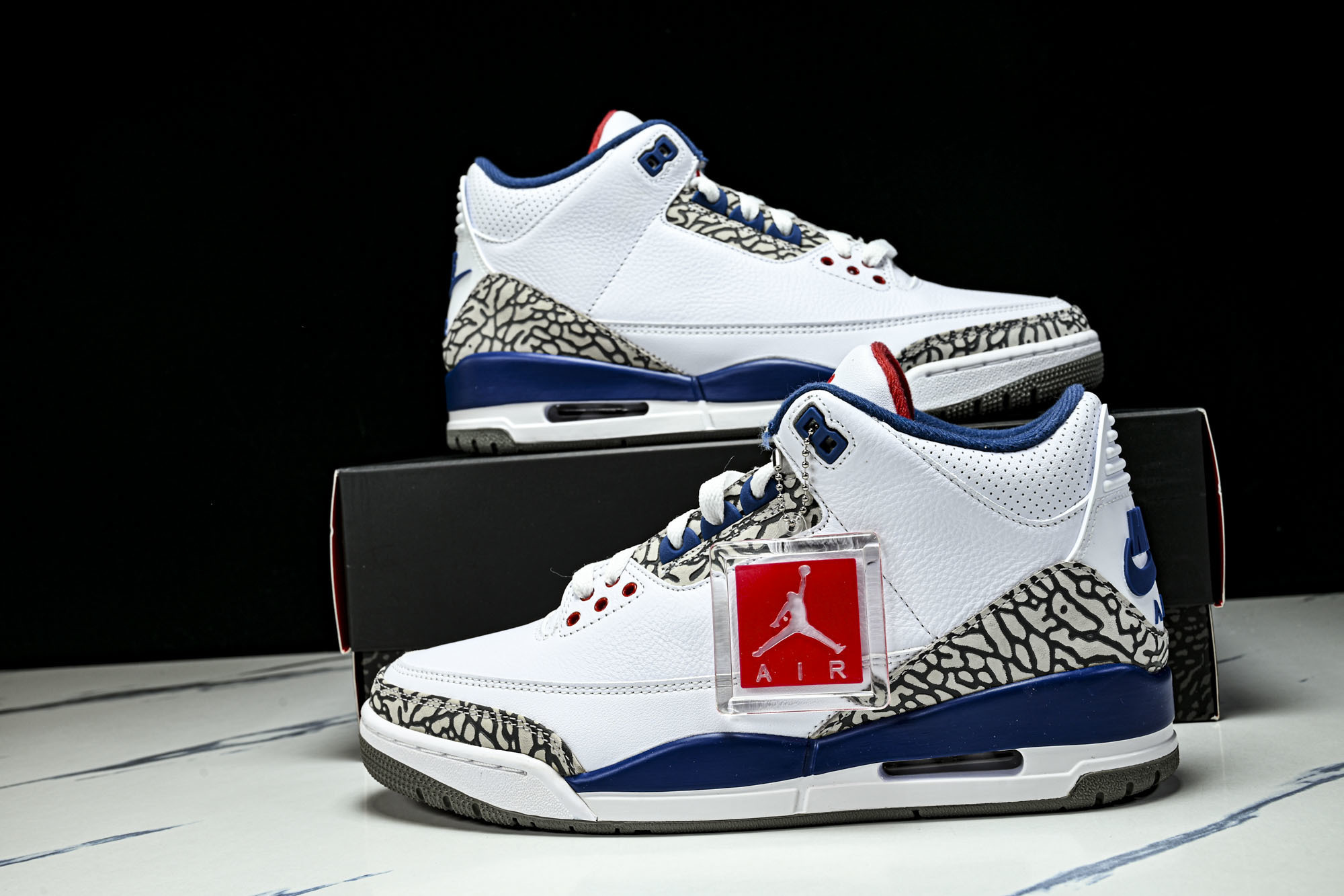 (X2.原装)Air Jordan 3 Retro OG AJ3 红蓝奇才 复古篮球鞋 10640 40