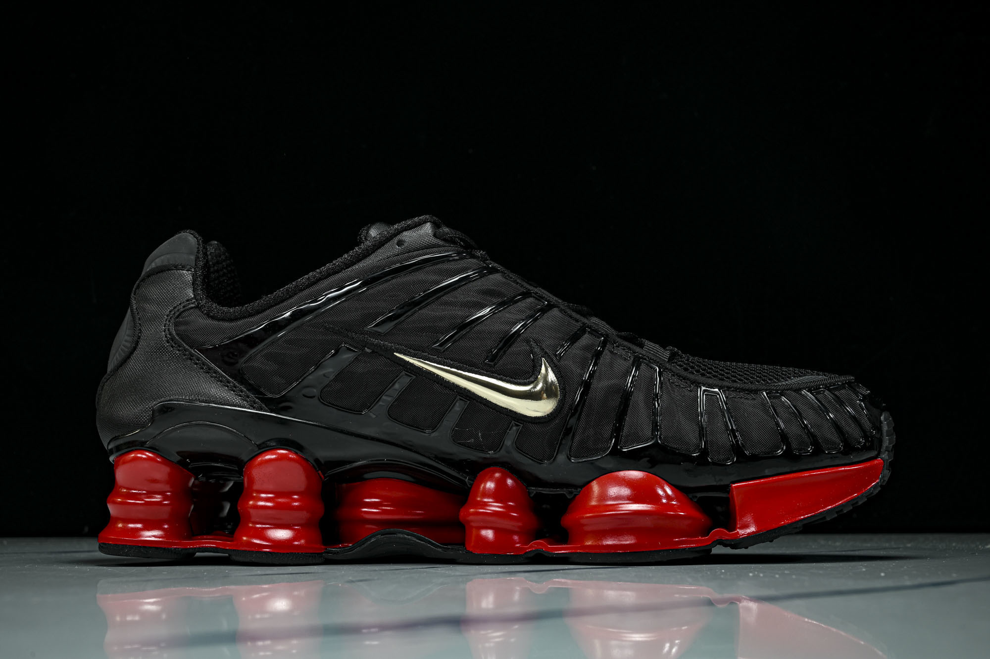 (T2.原厂)Nike SHOX TL耐克男子增高时尚款 缓震轻便透气跑步休闲鞋CI0987 001原版