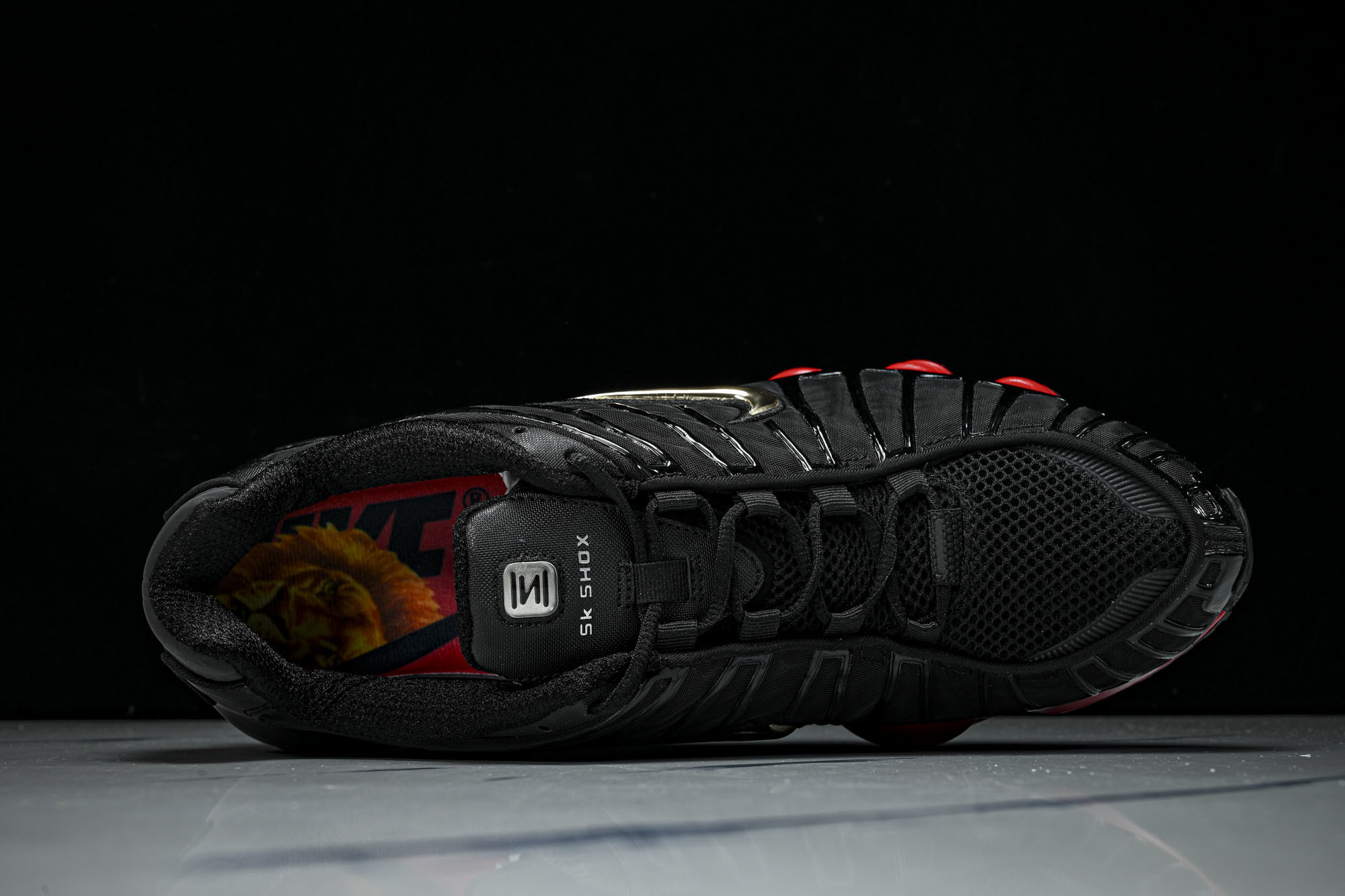 (T2.原厂)Nike SHOX TL耐克男子增高时尚款 缓震轻便透气跑步休闲鞋CI0987 001原版