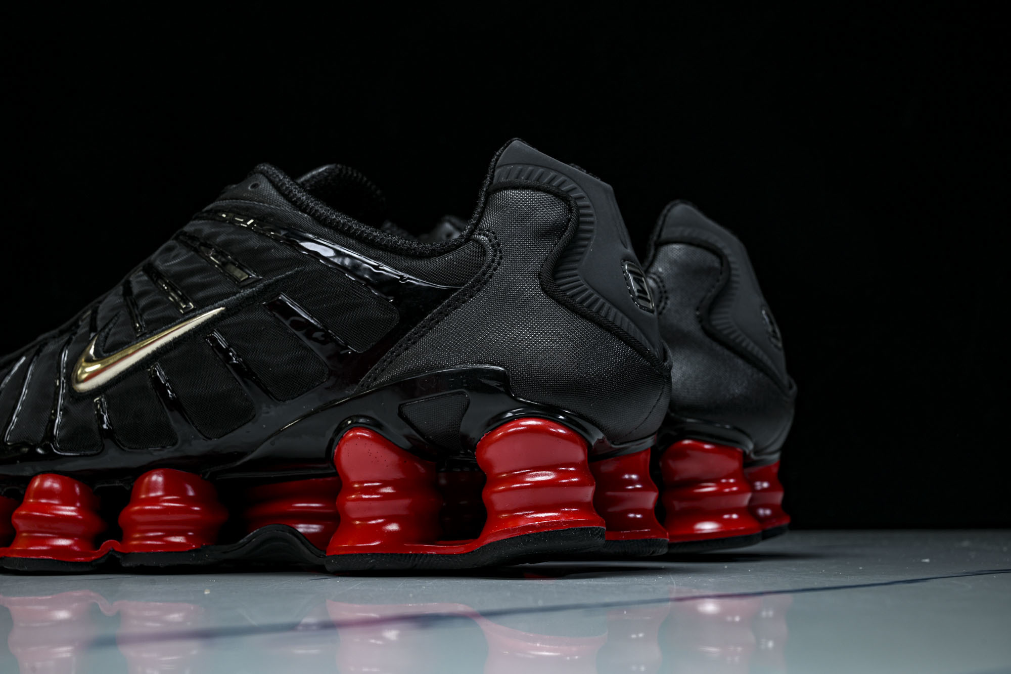 (T2.原厂)Nike SHOX TL耐克男子增高时尚款 缓震轻便透气跑步休闲鞋CI0987 001原版